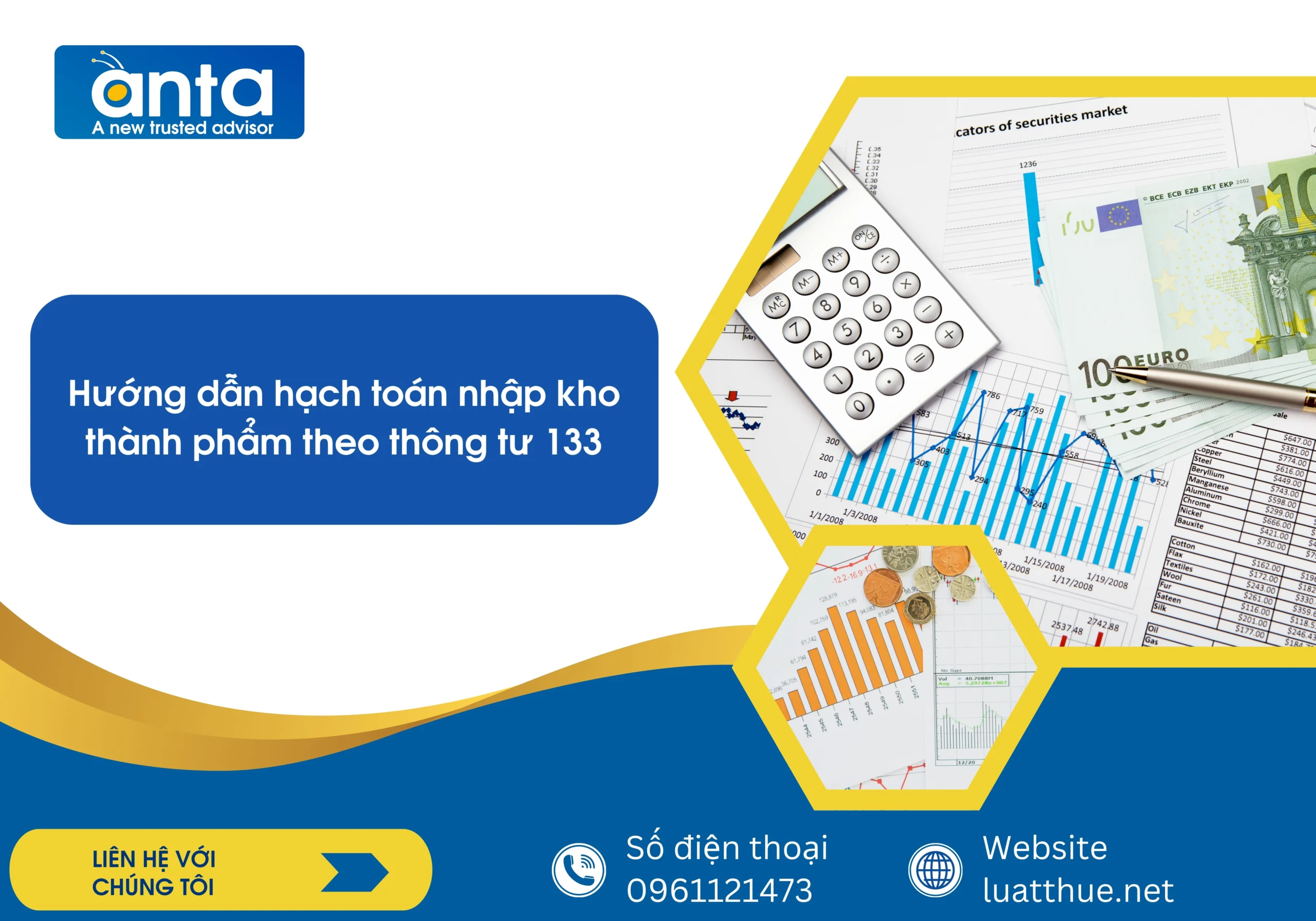 Hướng dẫn hạch toán nhập kho thành phẩm theo thông tư 133