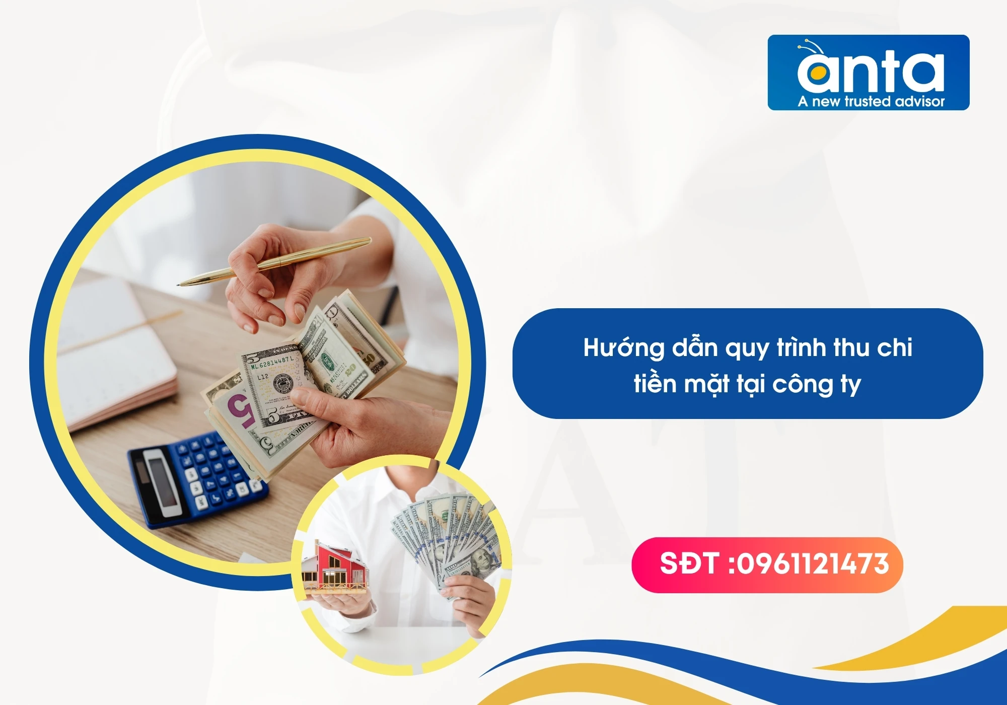 Hướng dẫn quy trình thu chi tiền mặt tại công ty