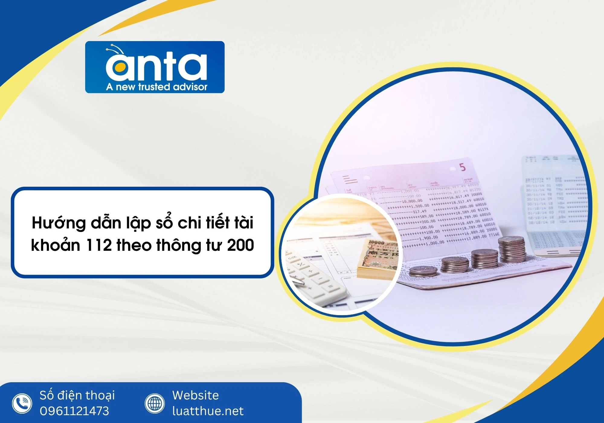 Hướng dẫn lập sổ chi tiết tài khoản 112 theo thông tư 200