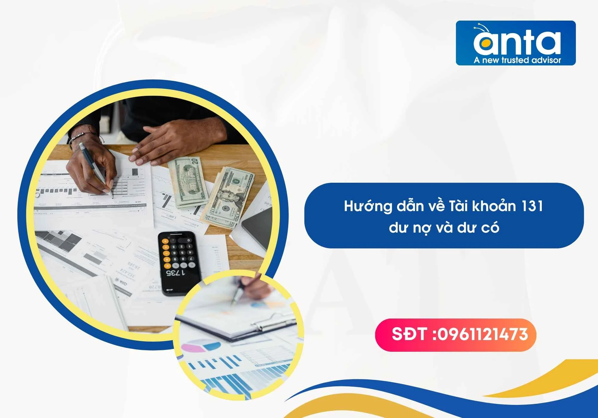 Hướng dẫn về Tài khoản 131 dư nợ và dư có