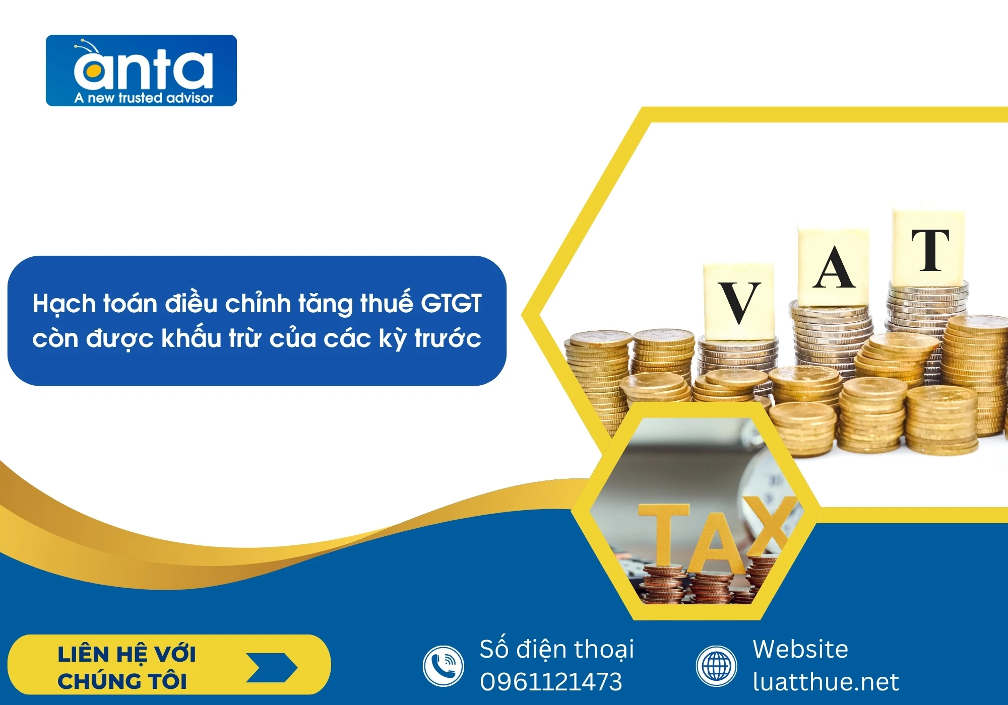 Hạch toán điều chỉnh tăng thuế GTGT còn được khấu trừ của các kỳ trước