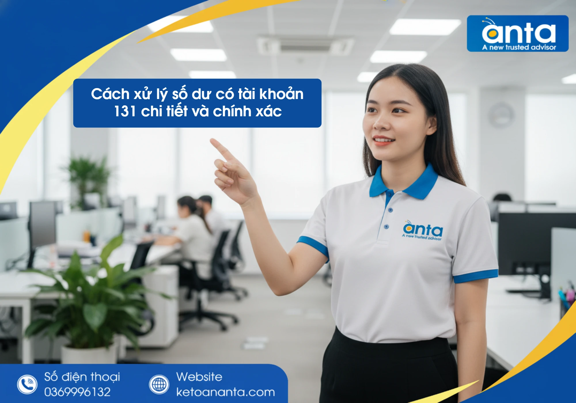 Cách xử lý số dư có tài khoản 131 chi tiết và chính xác