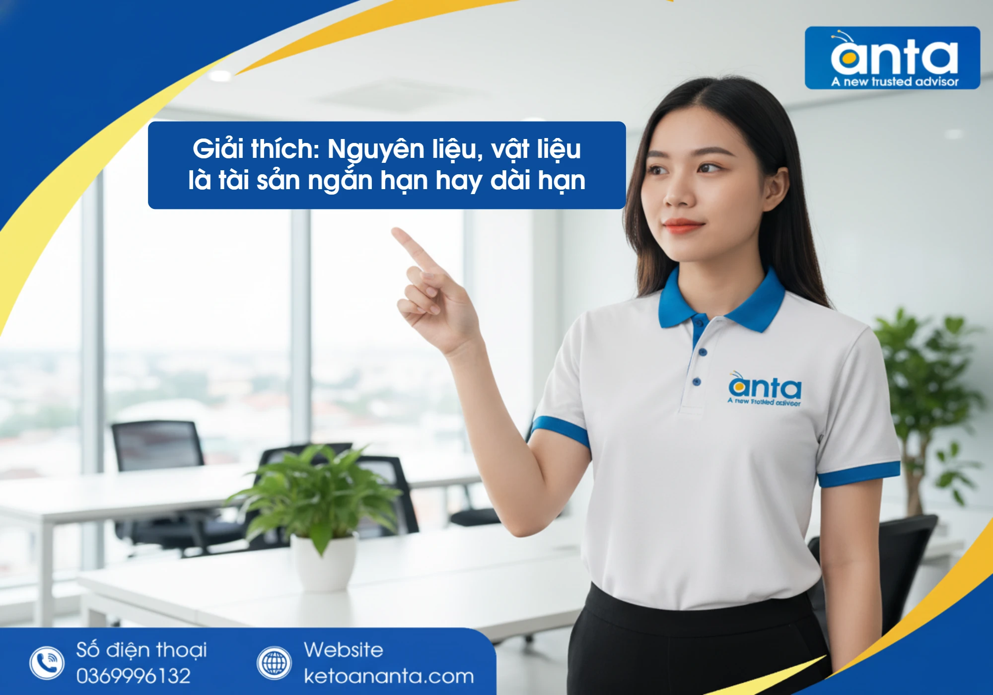 Giải thích: Nguyên liệu, vật liệu là tài sản ngắn hạn hay dài hạn