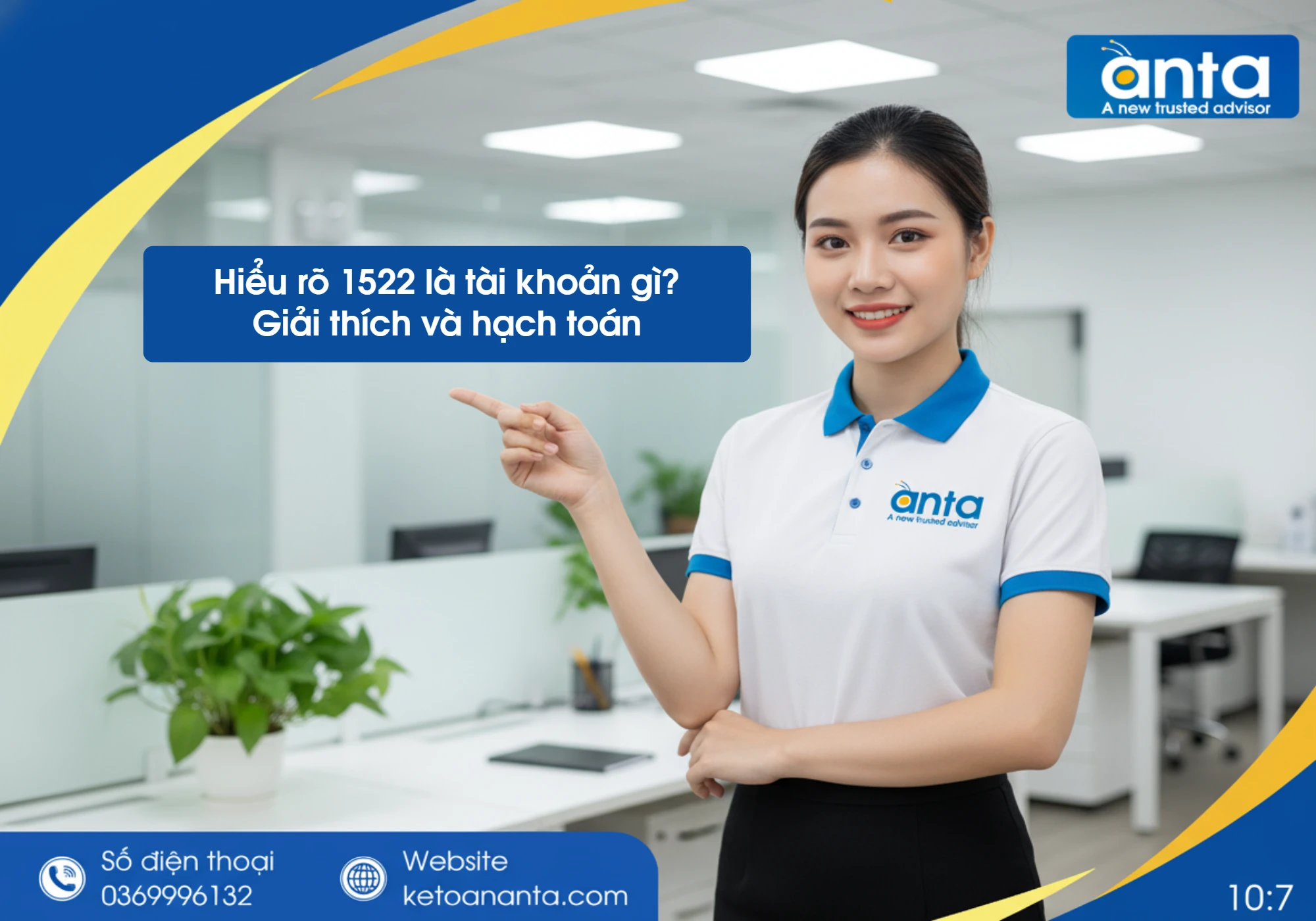 Hiểu rõ 1522 là tài khoản gì? Giải thích và hạch toán