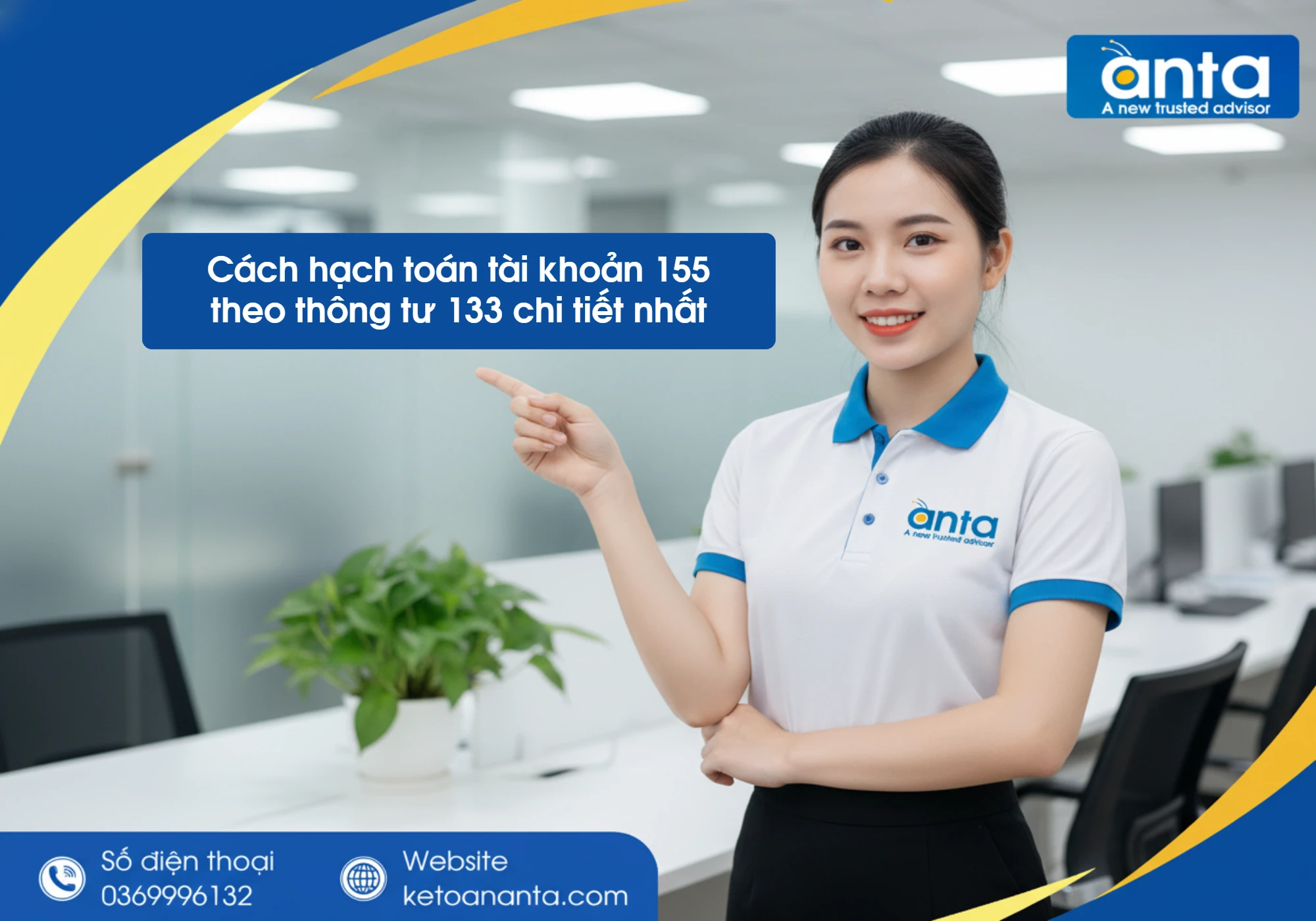 Cách hạch toán tài khoản 155 theo thông tư 133 chi tiết nhất