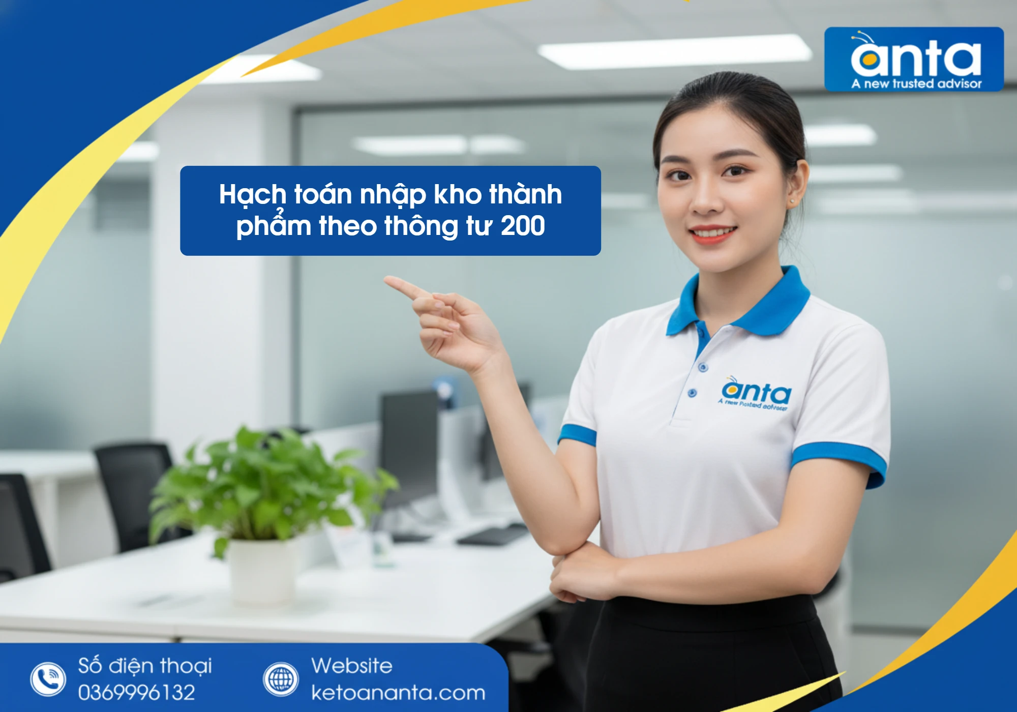 Hạch toán nhập kho thành phẩm theo thông tư 200