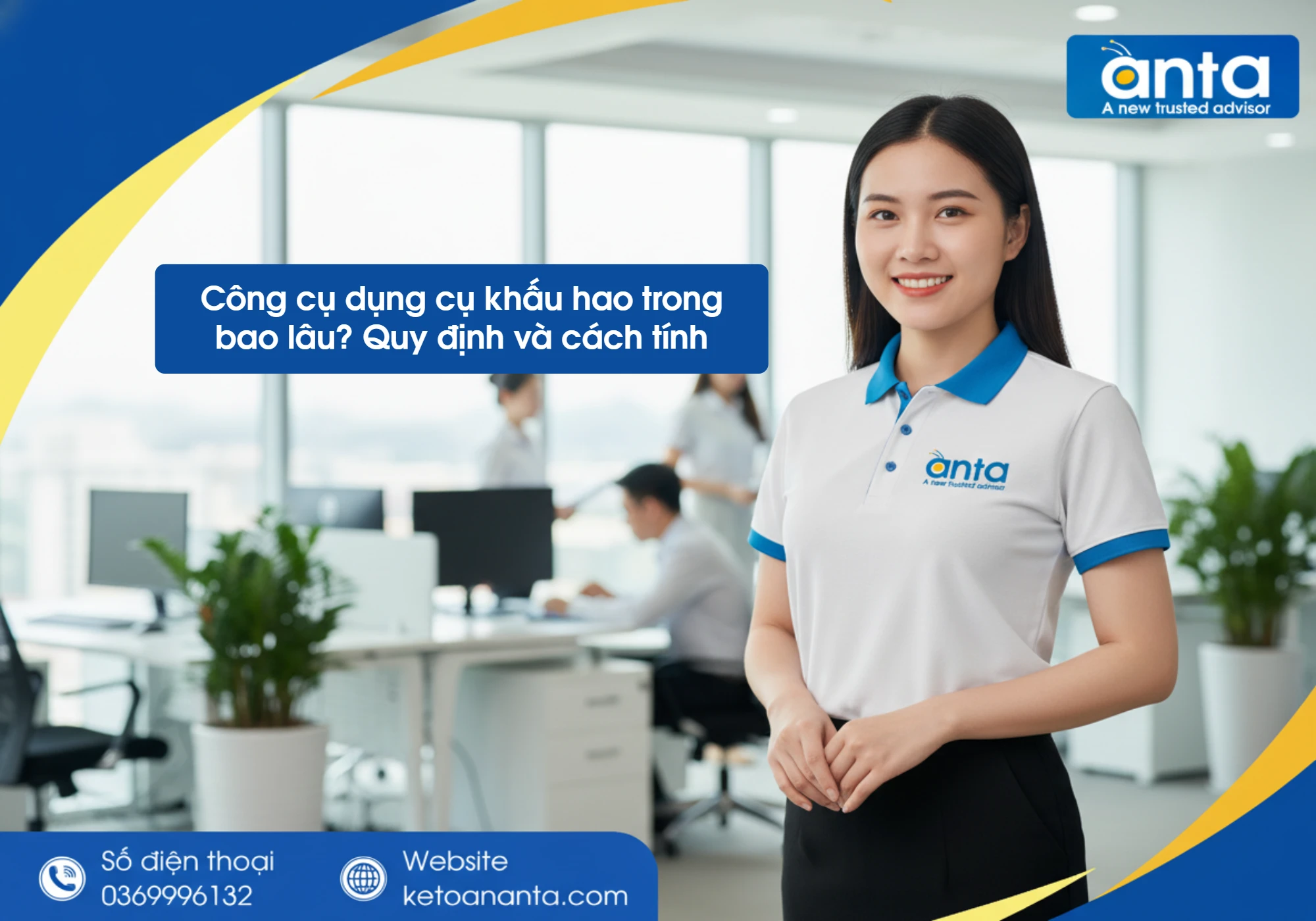 Công cụ dụng cụ khấu hao trong bao lâu? Quy định và cách tính