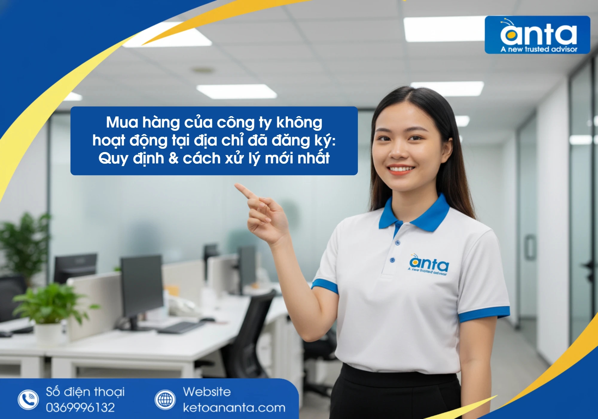 Mua hàng của công ty không hoạt động tại địa chỉ đã đăng ký: Quy định & cách xử lý mới nhất