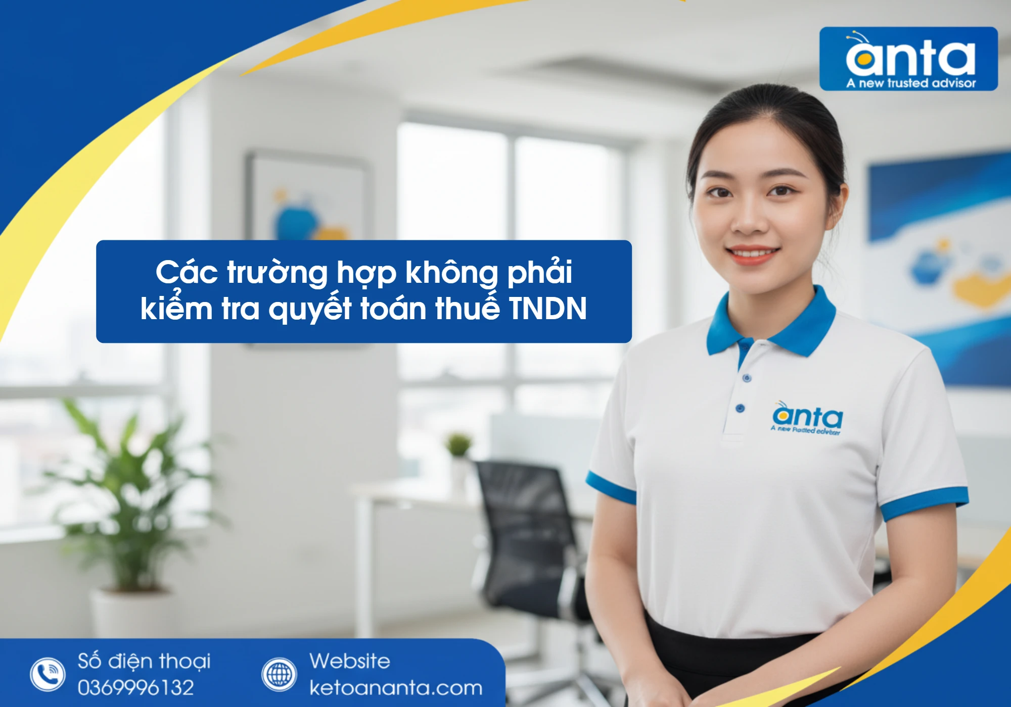 Các trường hợp không phải kiểm tra quyết toán thuế TNDN