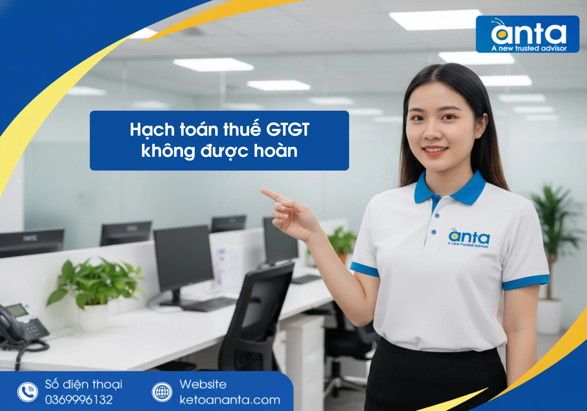 Hạch toán thuế GTGT không được hoàn