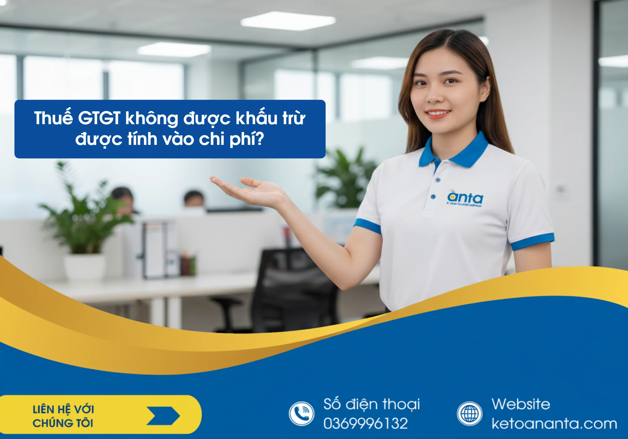 Thuế GTGT không được khấu trừ được tính vào chi phí?