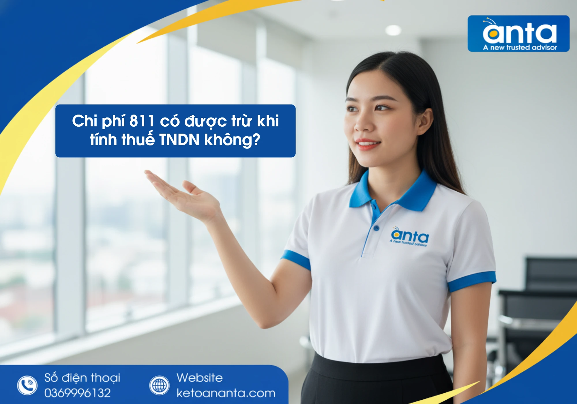 Chi phí 811 có được trừ khi tính thuế TNDN không?