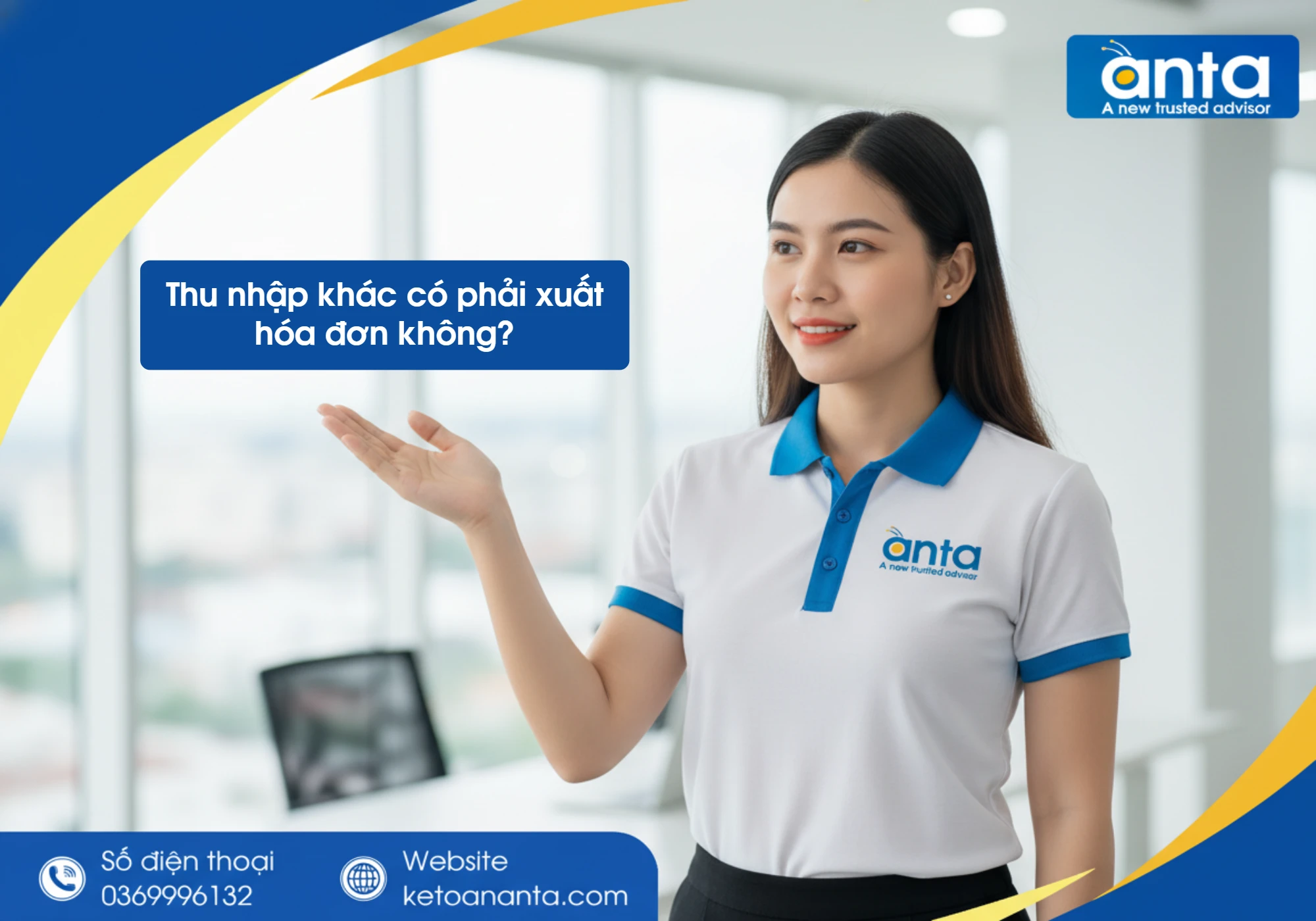 Thu nhập khác có phải xuất hóa đơn không?