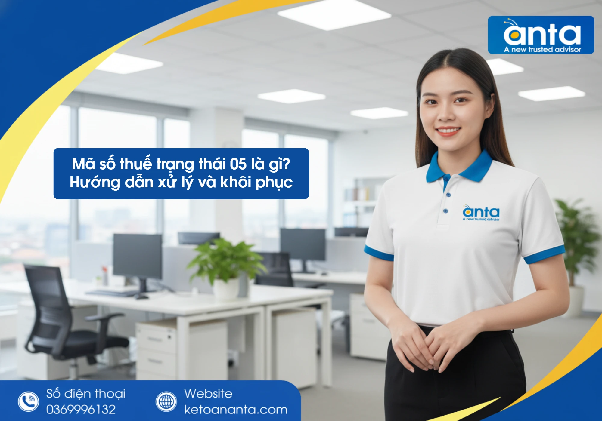 Mã số thuế trạng thái 05 là gì? Hướng dẫn xử lý và khôi phục