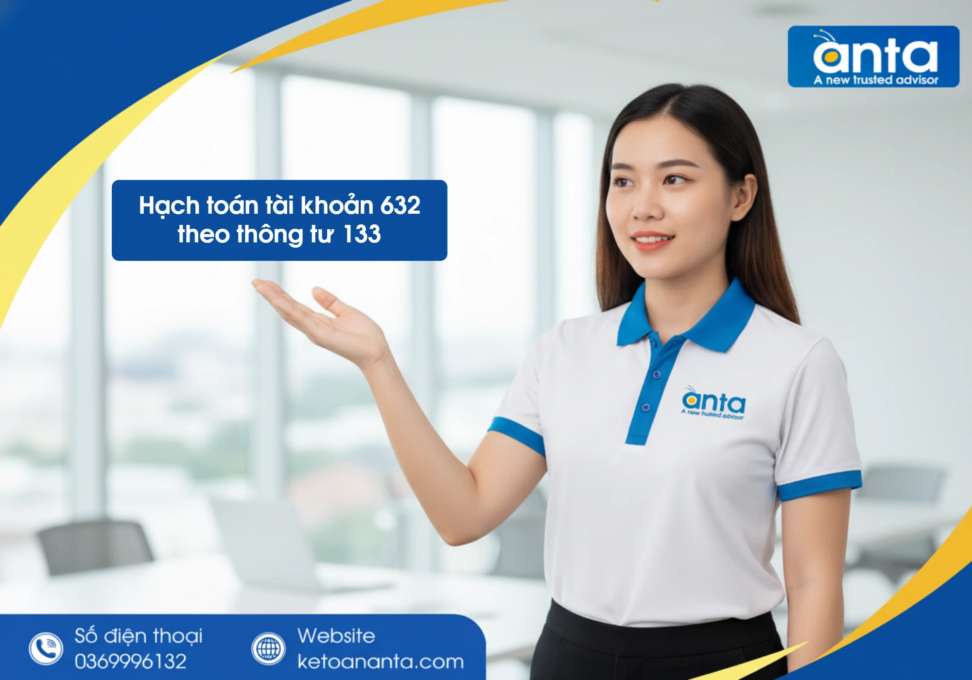 Hạch toán tài khoản 632 theo thông tư 133