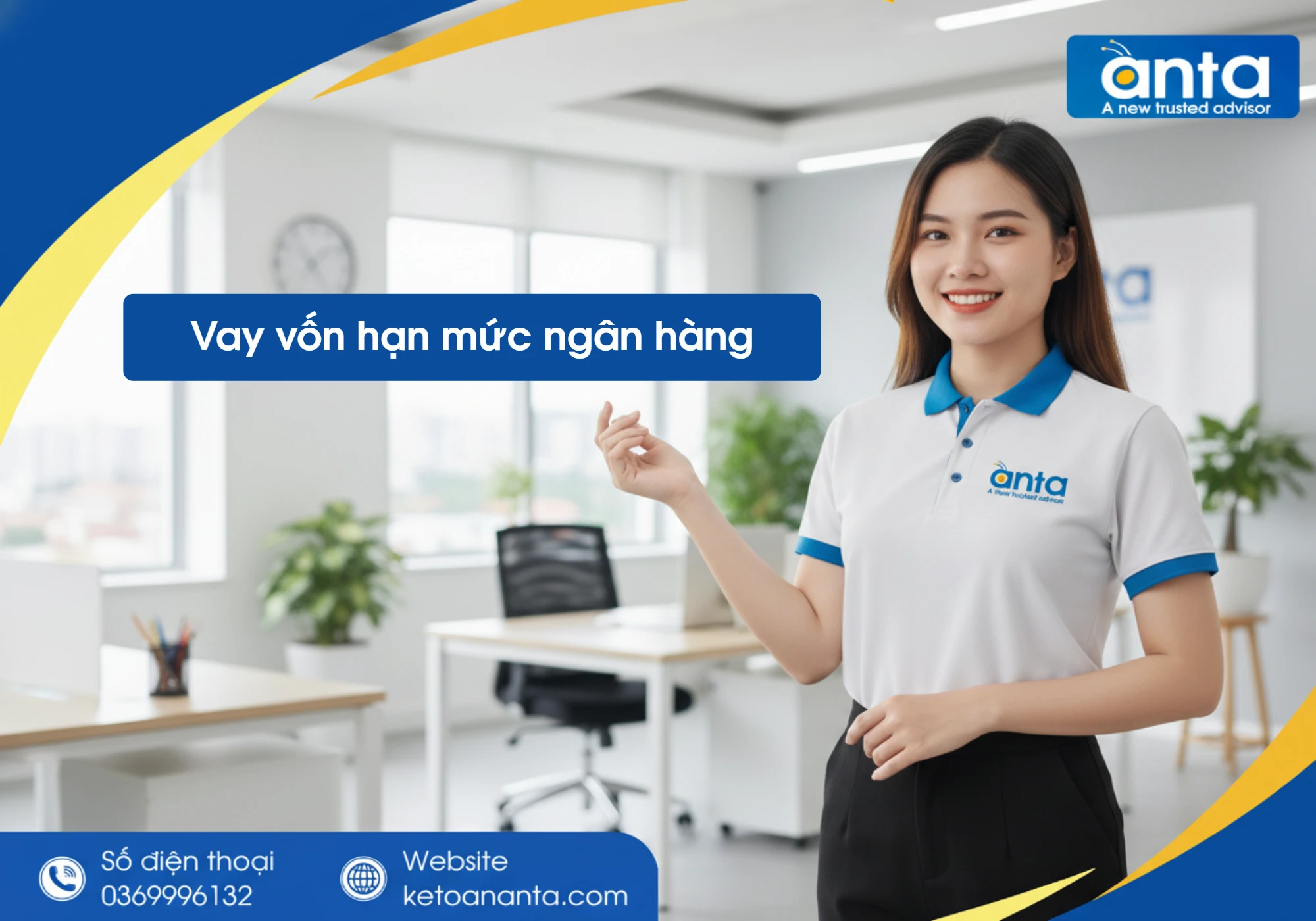 Vay vốn hạn mức ngân hàng