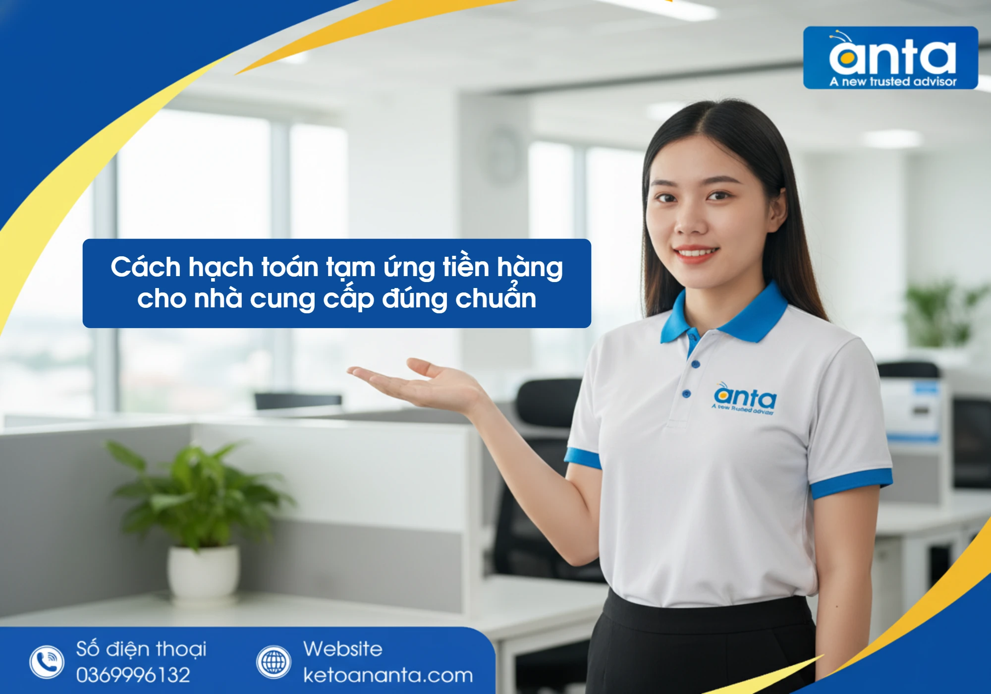 Cách hạch toán tạm ứng tiền hàng cho nhà cung cấp đúng chuẩn