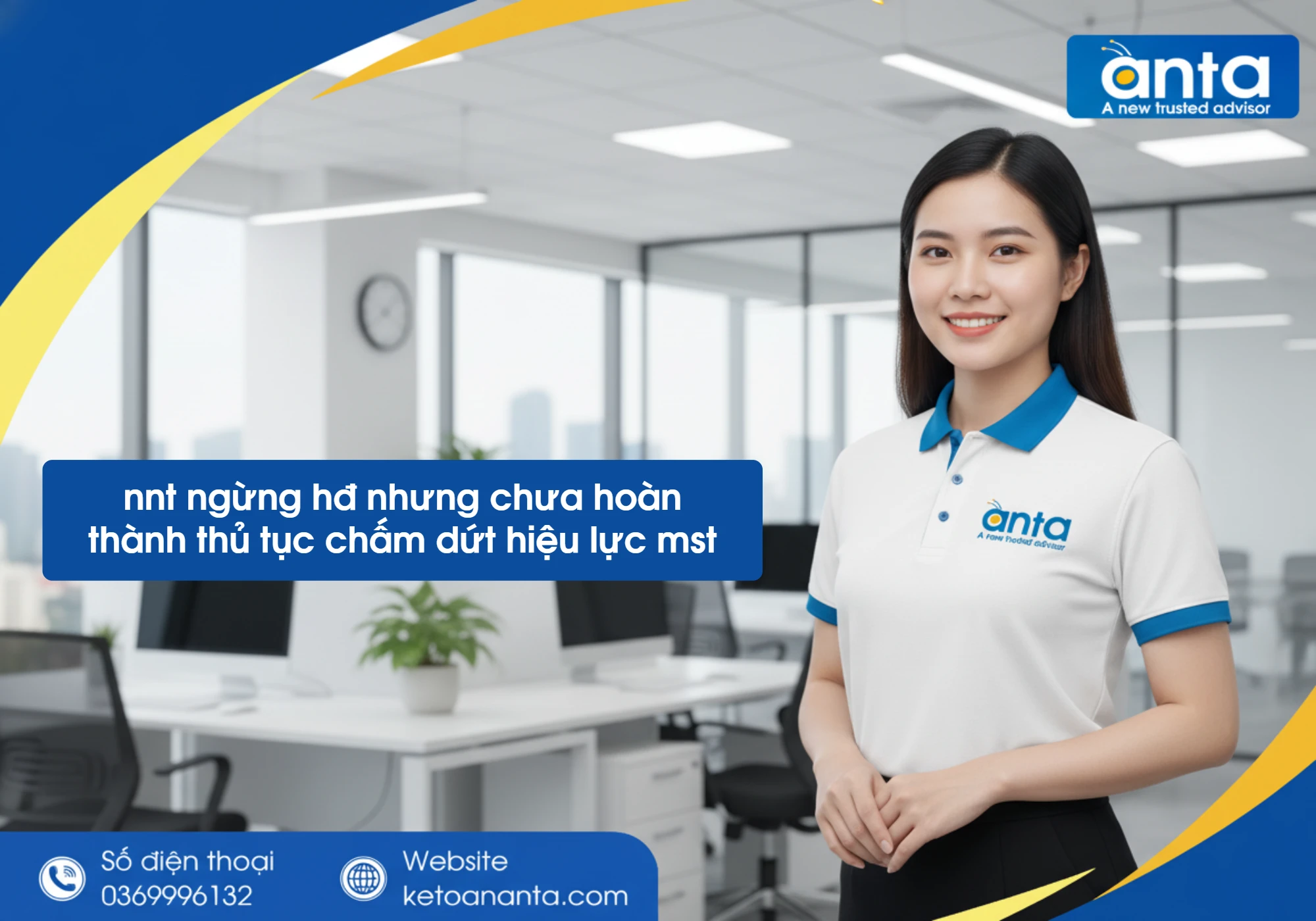 nnt ngừng hđ nhưng chưa hoàn thành thủ tục chấm dứt hiệu lực mst