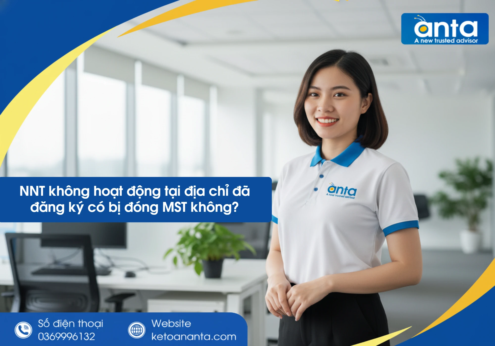 NNT không hoạt động tại địa chỉ đã đăng ký có bị đóng MST không?