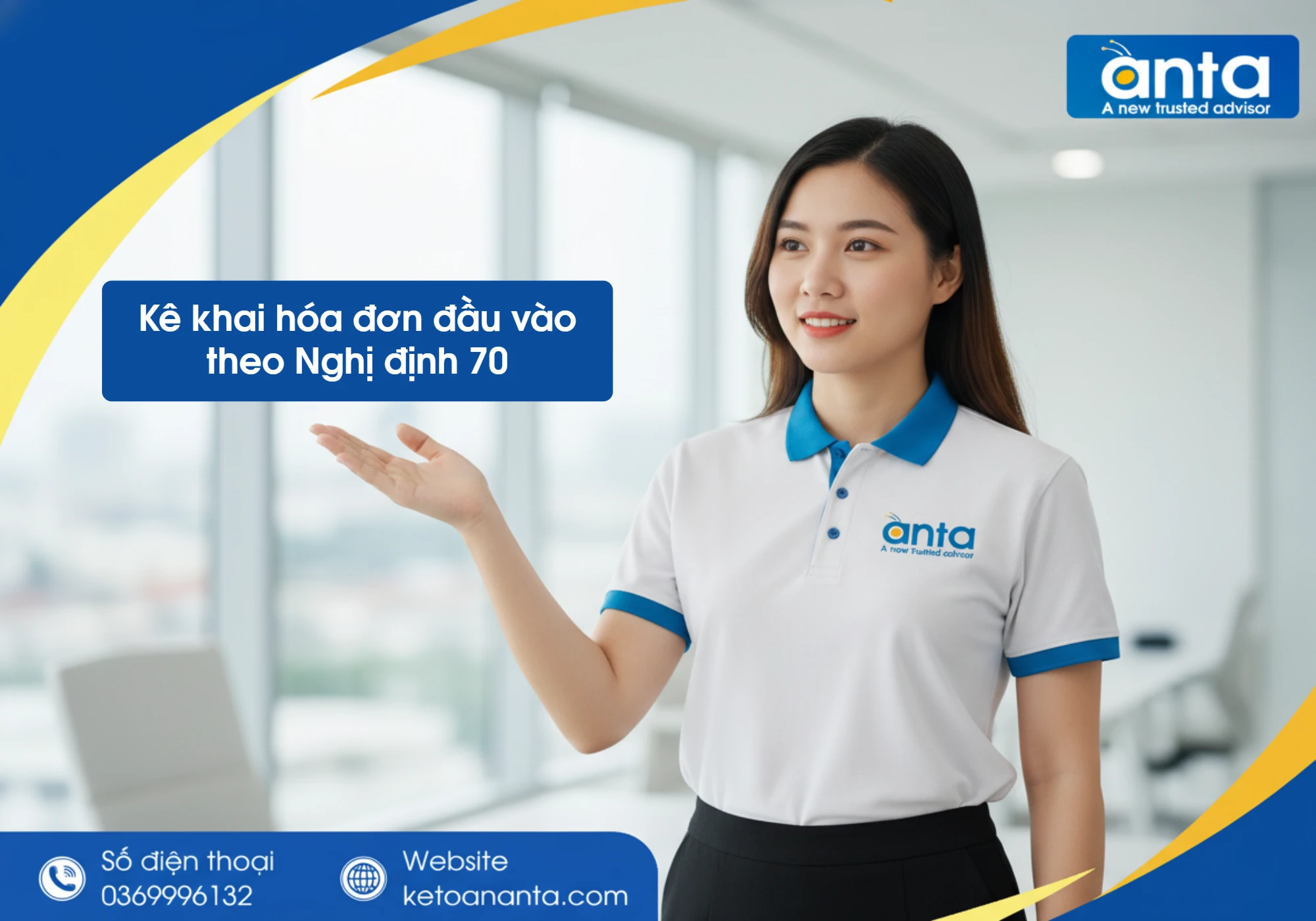 Kê khai hóa đơn đầu vào theo Nghị định 70