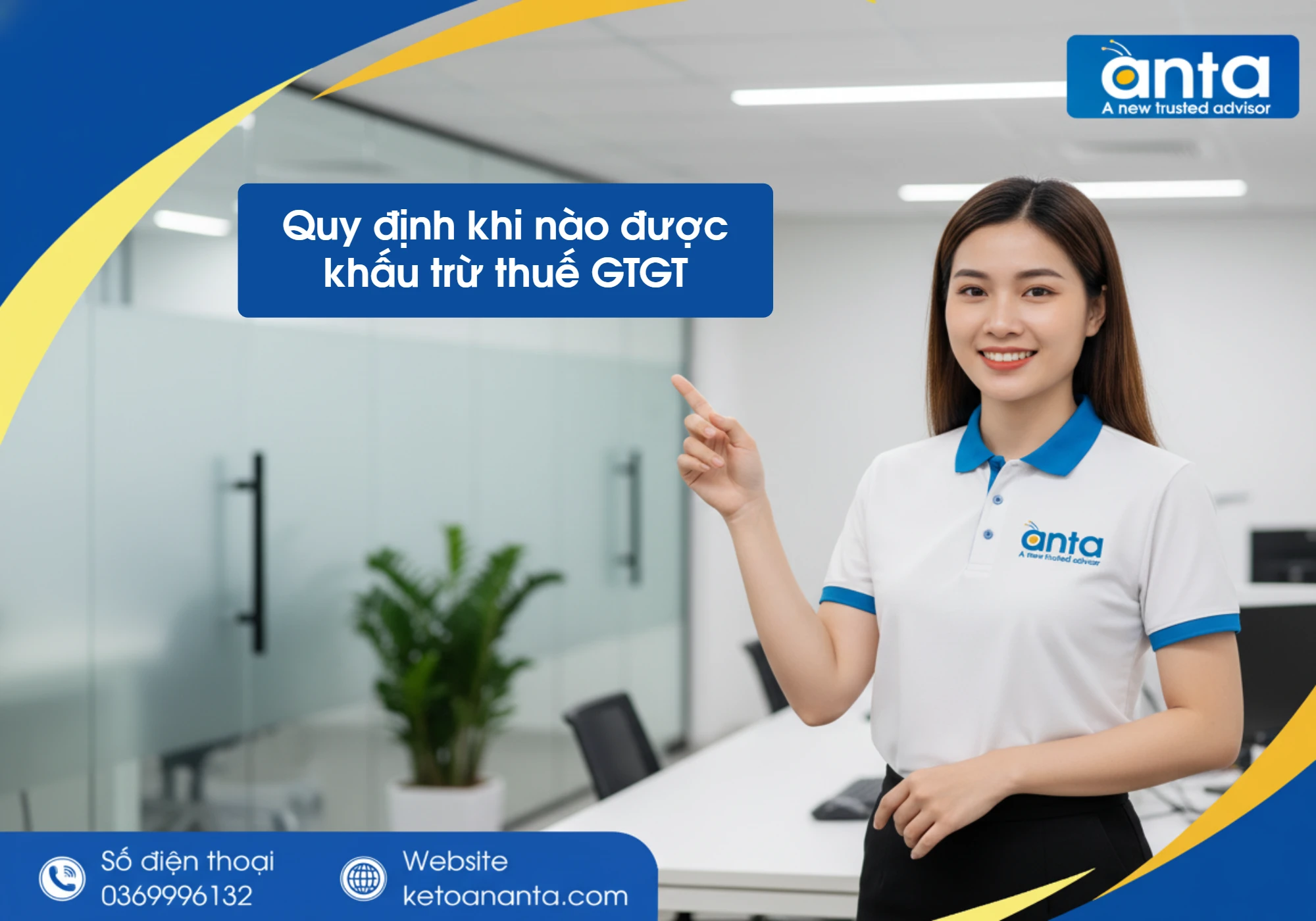 Quy định khi nào được khấu trừ thuế GTGT