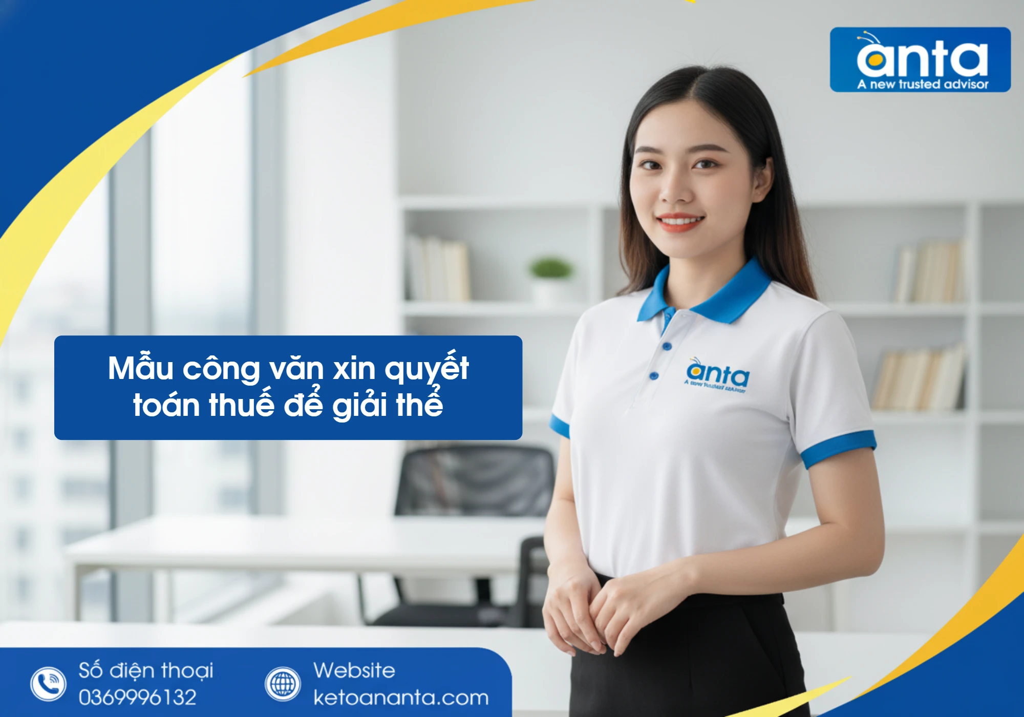 mẫu công văn xin quyết toán thuế để giải thể