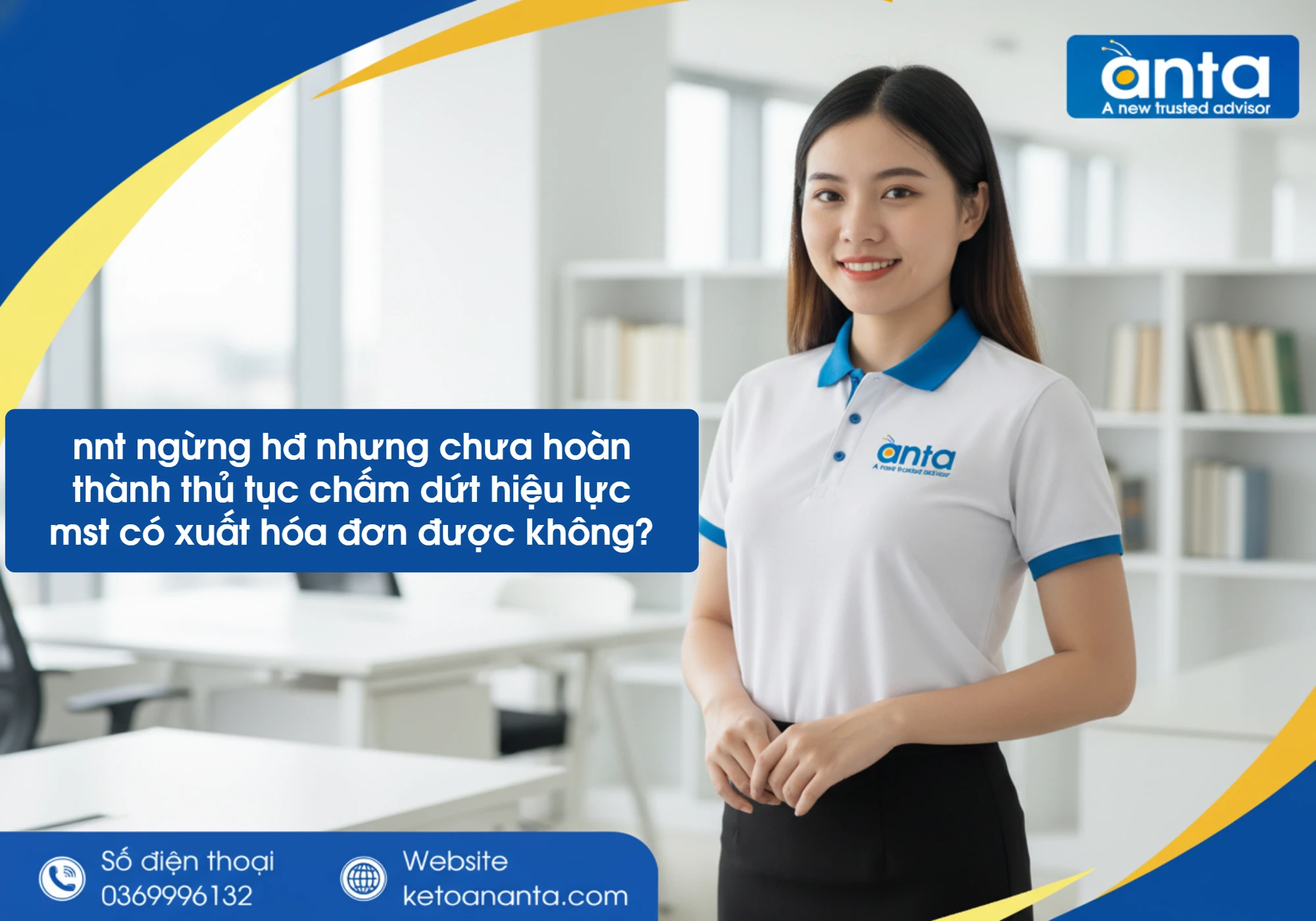 nnt ngừng hđ nhưng chưa hoàn thành thủ tục chấm dứt hiệu lực mst có xuất hóa đơn được không?