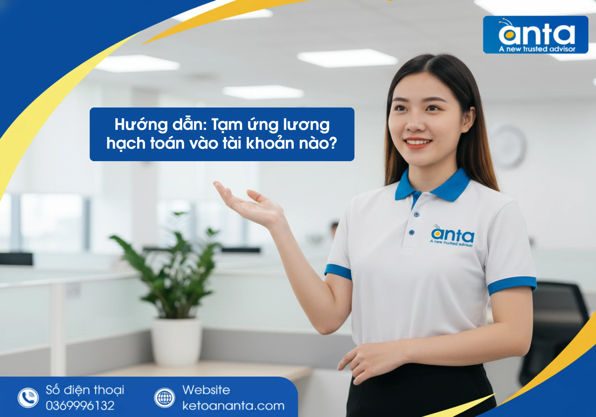 Hướng dẫn: Tạm ứng lương hạch toán vào tài khoản nào?