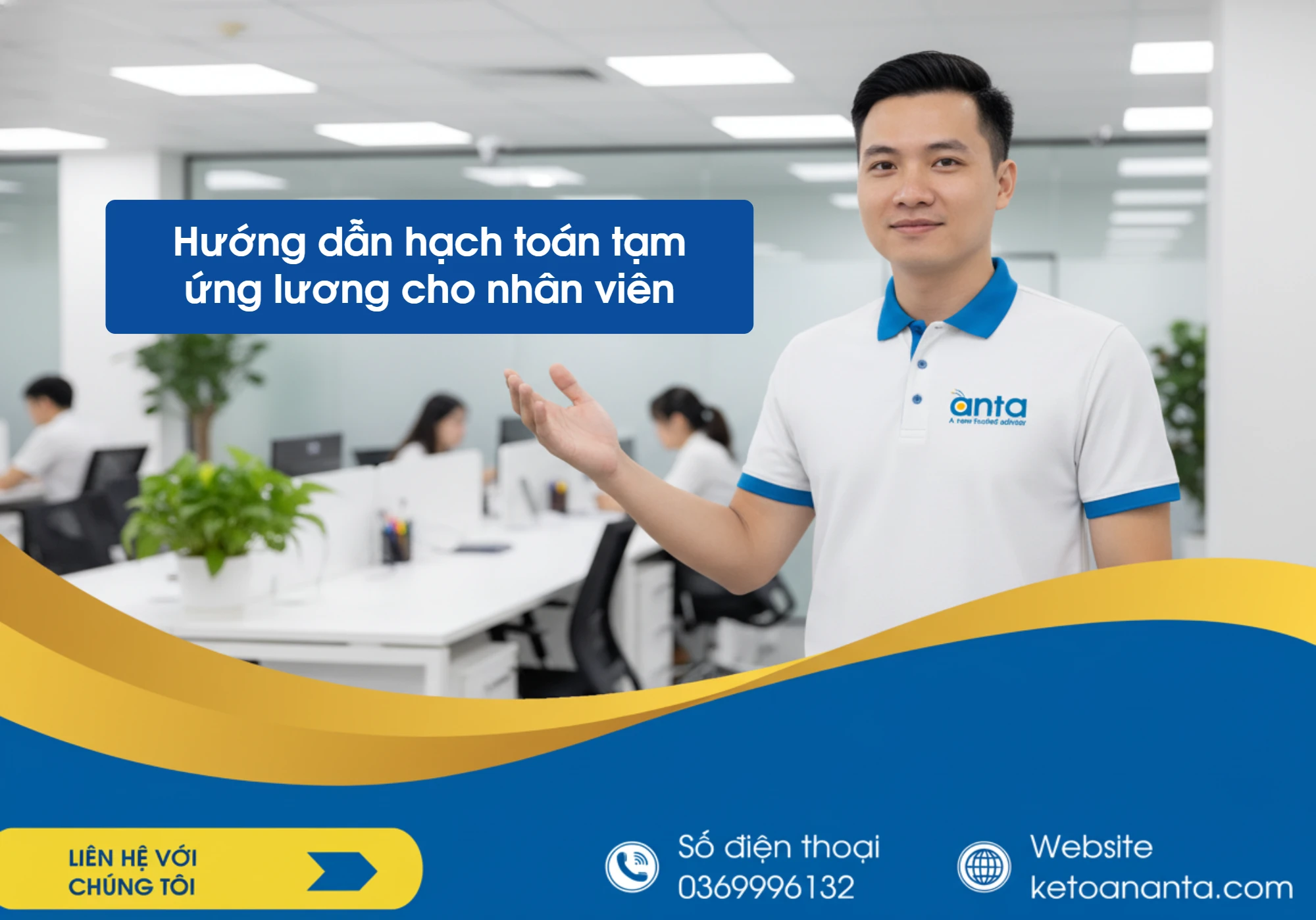 Hướng dẫn hạch toán tạm ứng lương cho nhân viên
