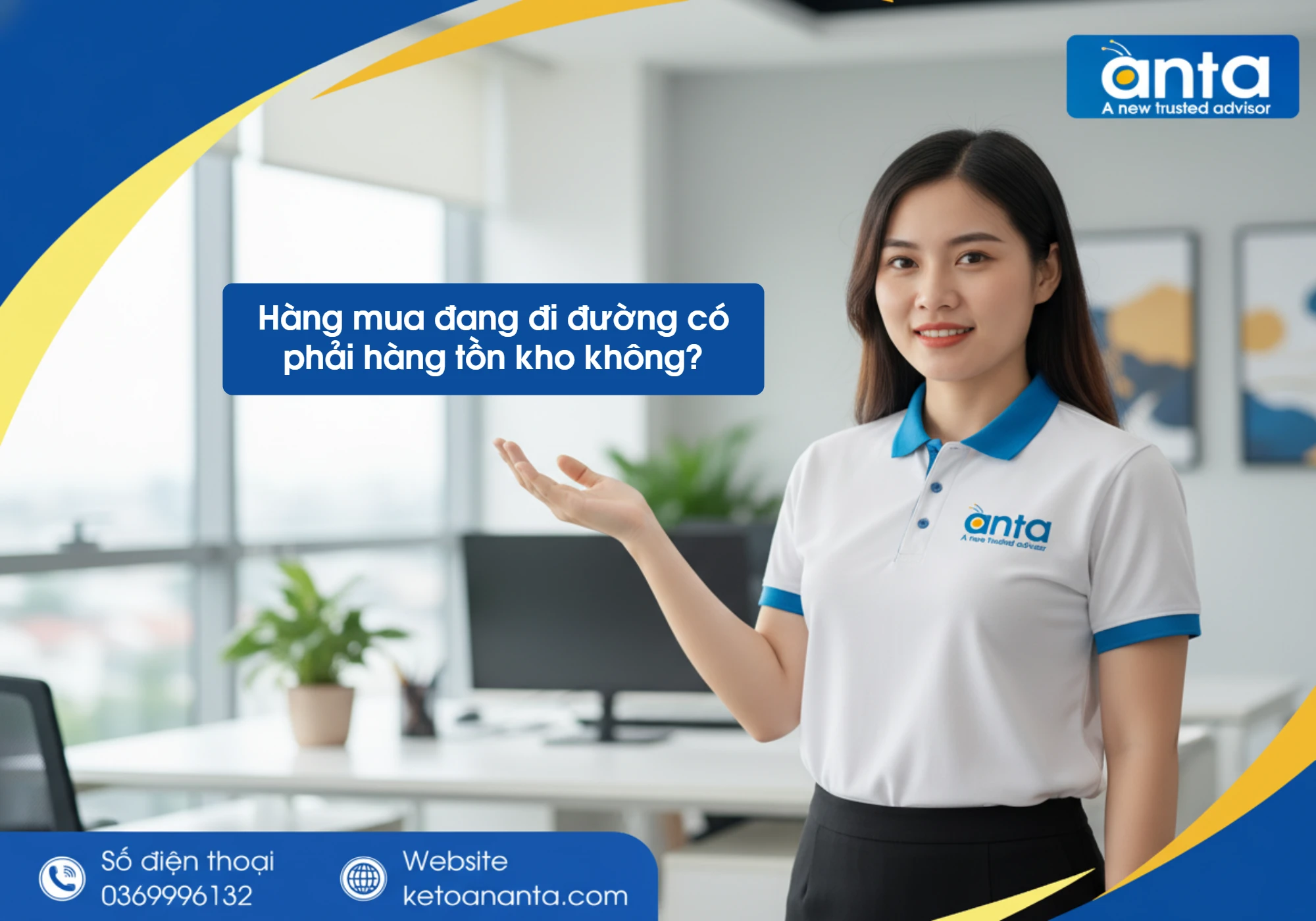 Hàng mua đang đi đường có phải hàng tồn kho không? Giải đáp.