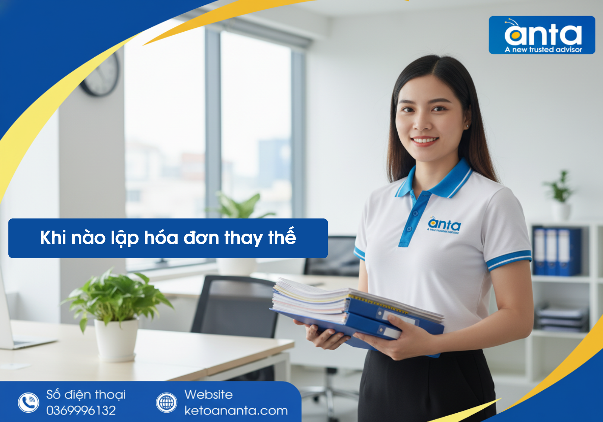 Khi nào lập hóa đơn thay thế