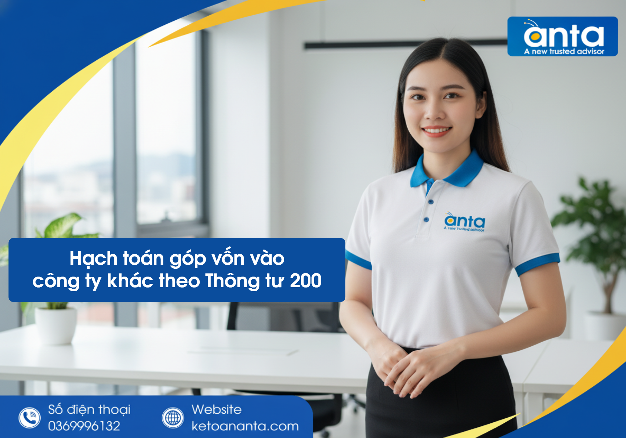 Hạch toán góp vốn vào công ty khác theo Thông tư 200