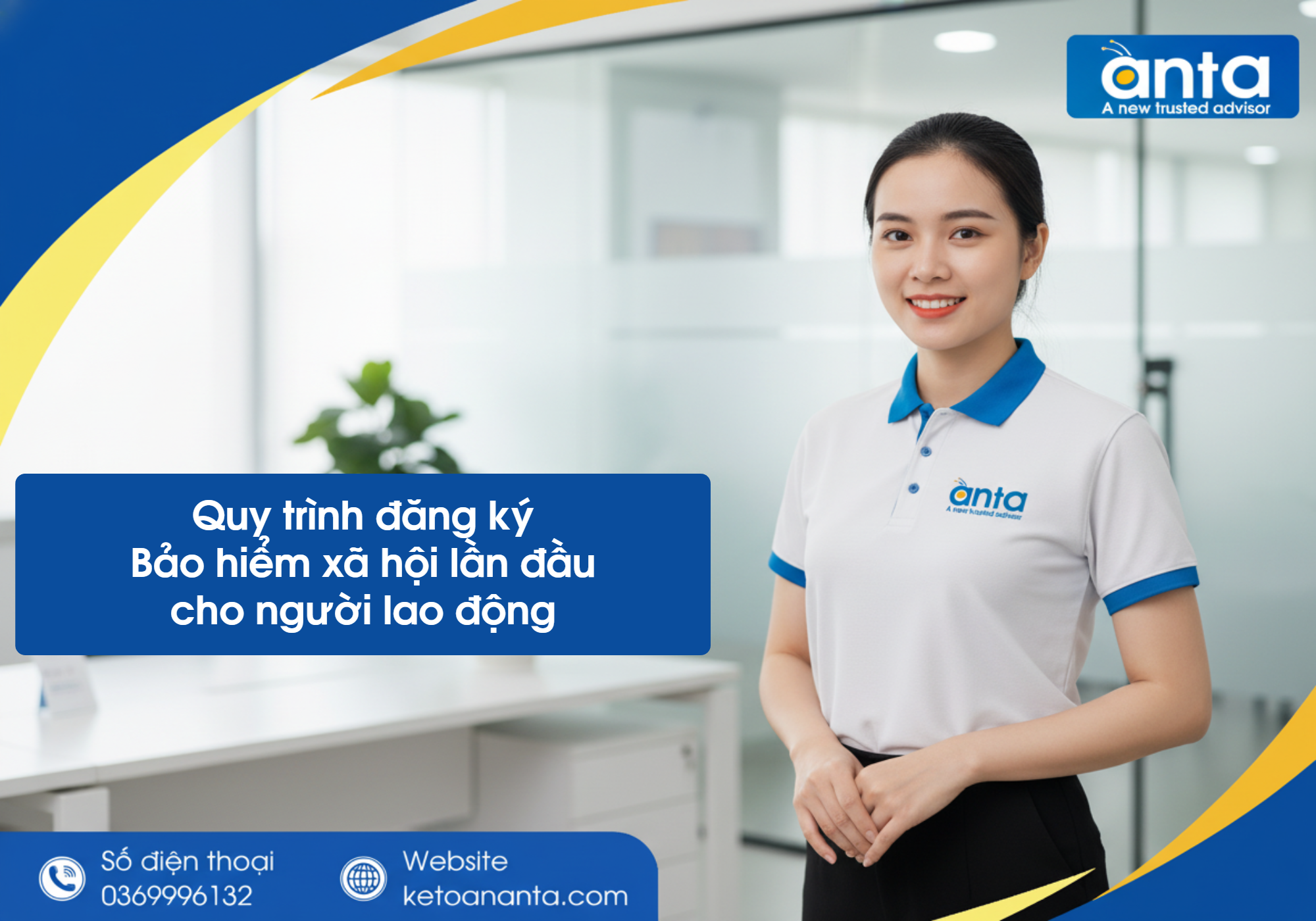 Quy trình đăng ký Bảo hiểm xã hội lần đầu cho người lao động