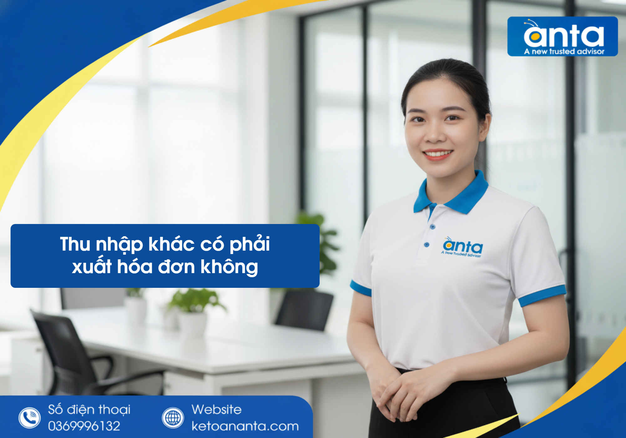 Thu nhập khác có phải xuất hóa đơn không