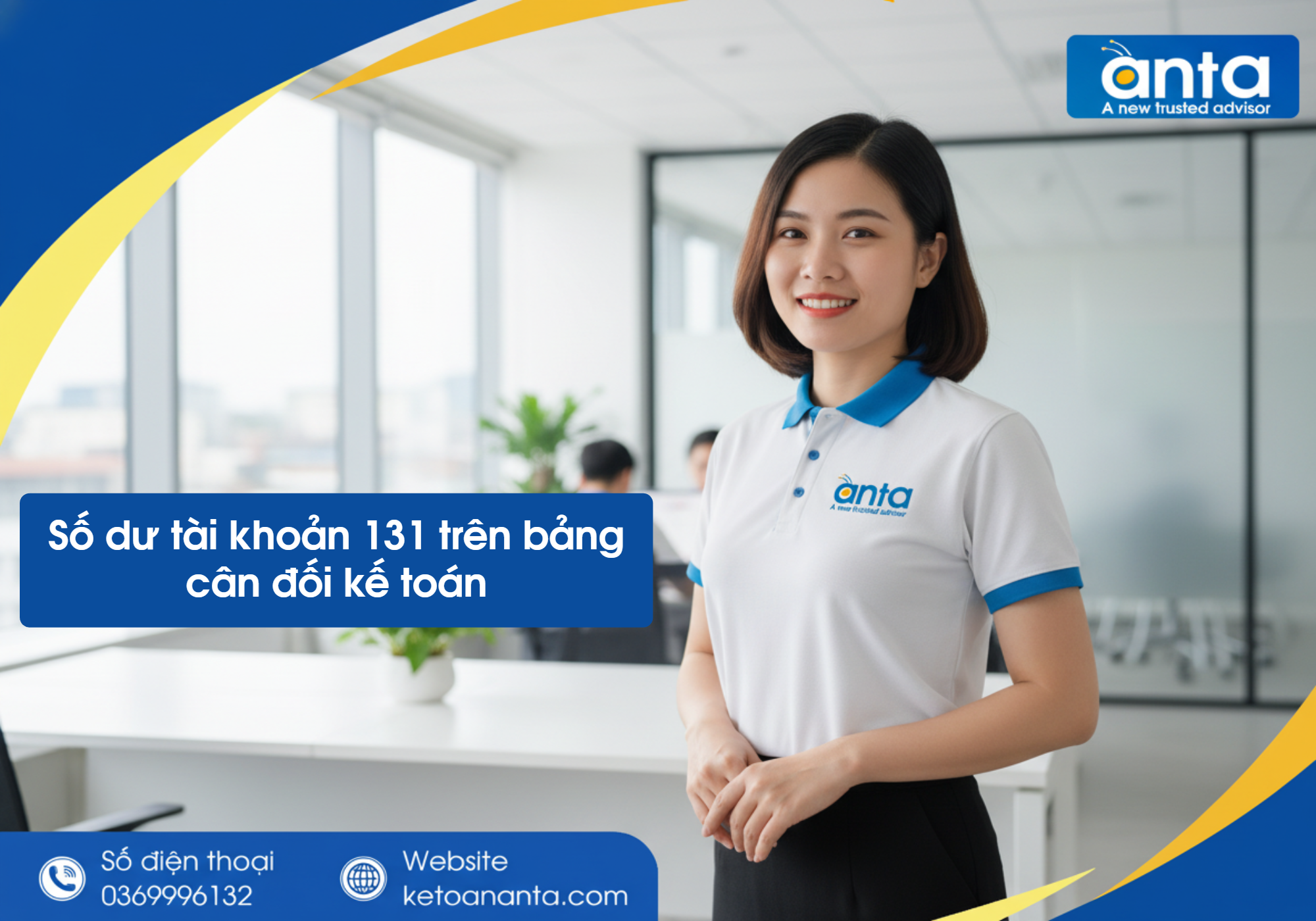 Số dư tài khoản 131 trên bảng cân đối kế toán