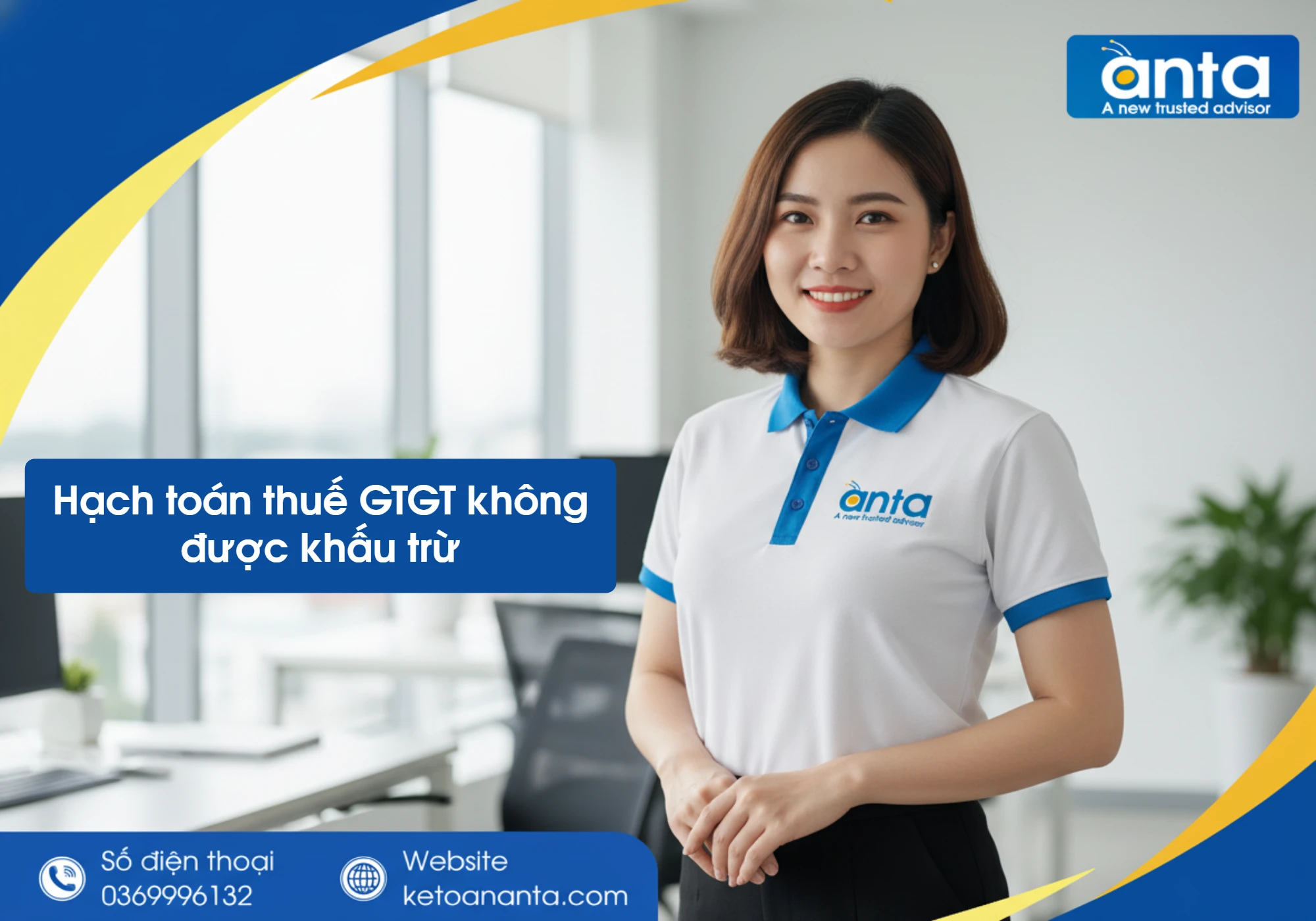 Hạch toán thuế GTGT không được khấu trừ