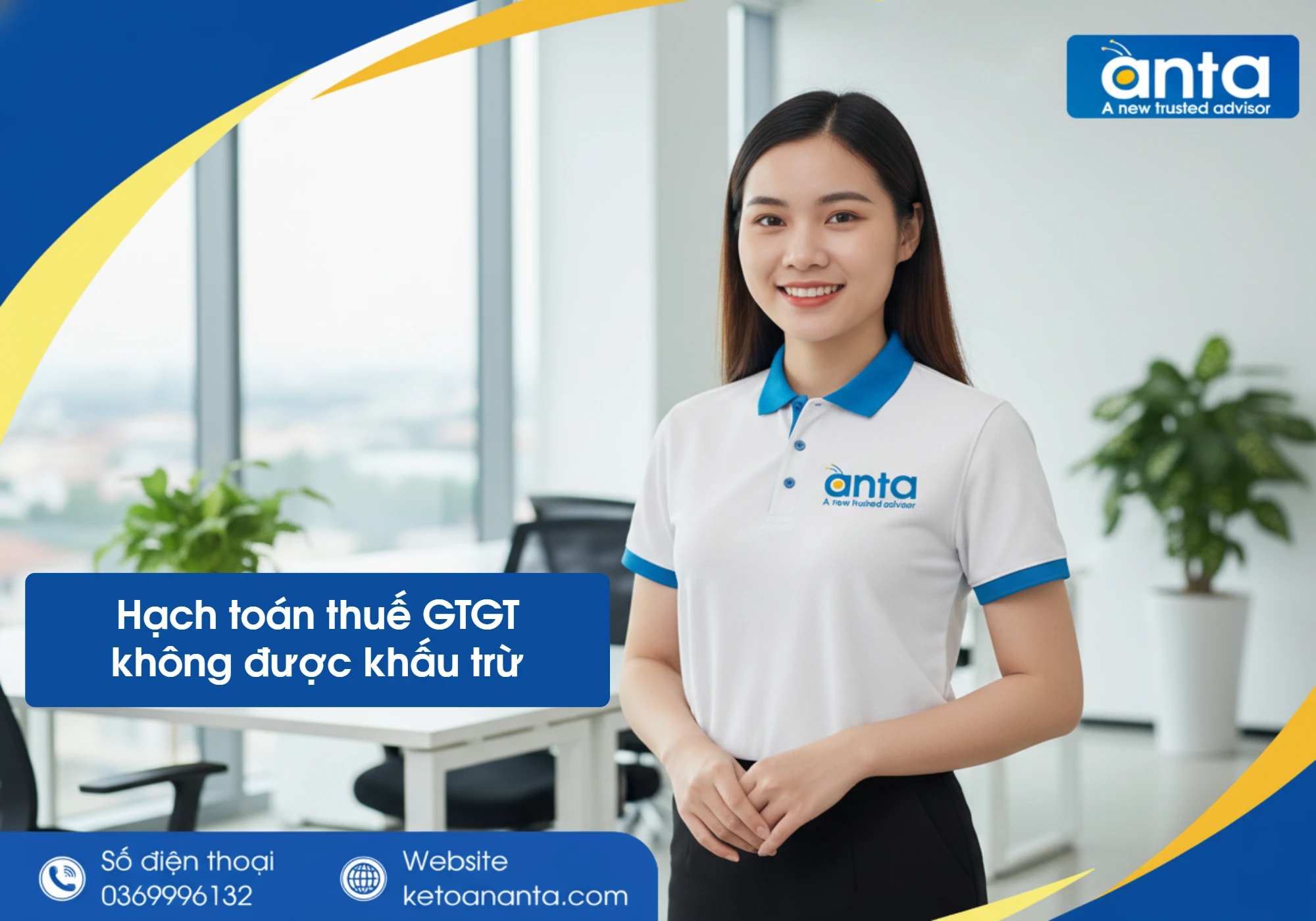 Hạch toán thuế GTGT không được khấu trừ
