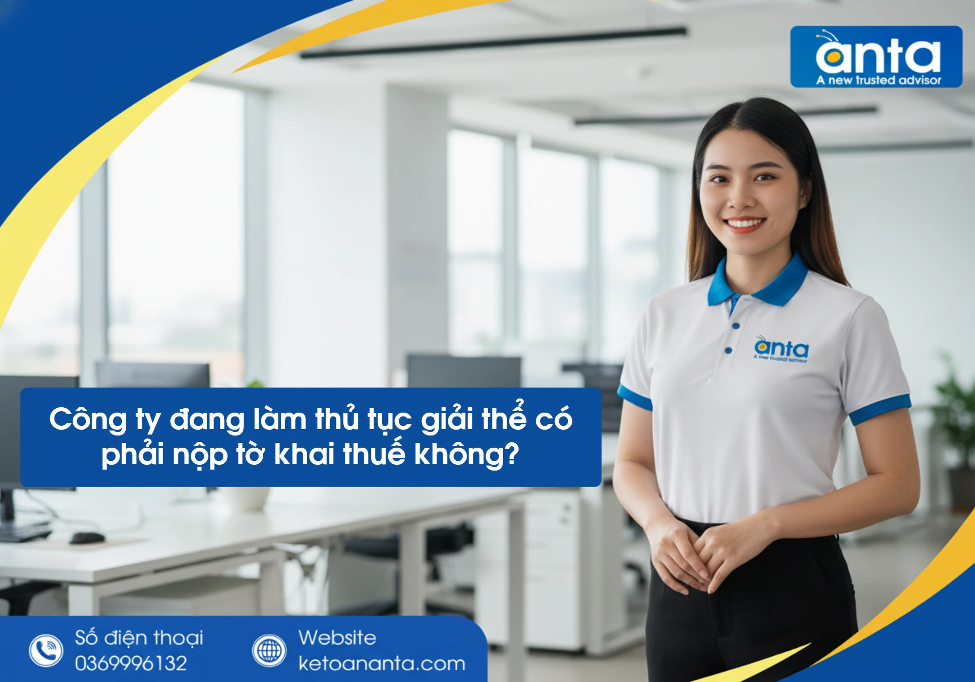 Công ty đang làm thủ tục giải thể có phải nộp tờ khai thuế không?