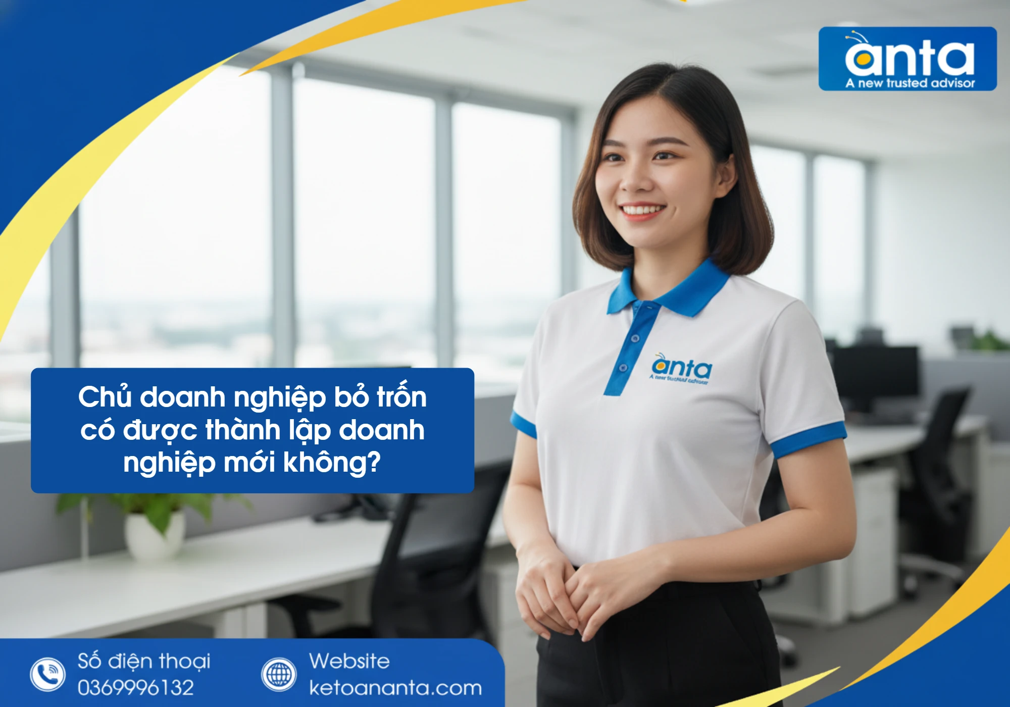 Chủ doanh nghiệp bỏ trốn có được thành lập doanh nghiệp mới không?