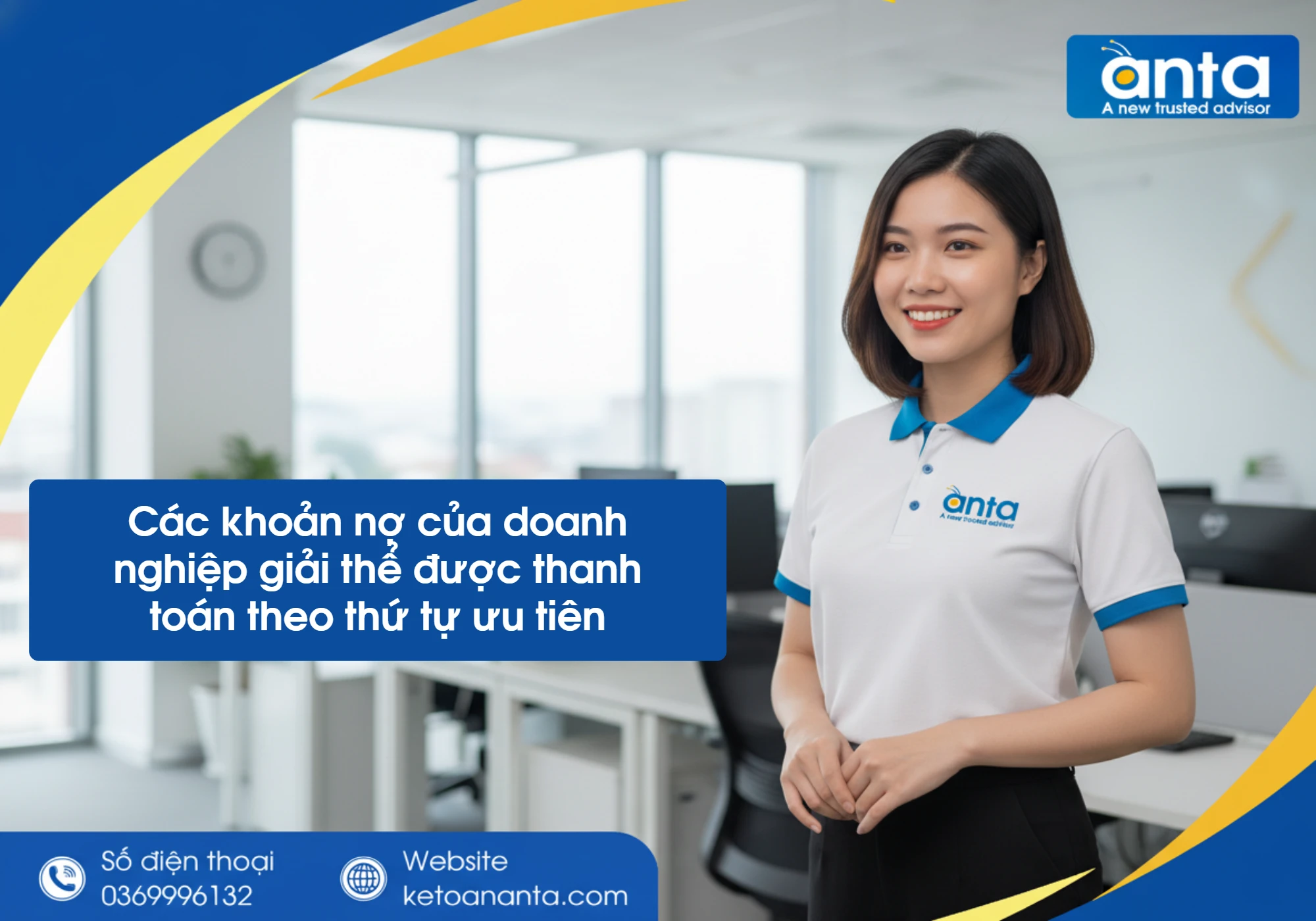 Các khoản nợ của doanh nghiệp giải thể được thanh toán theo thứ tự ưu tiên