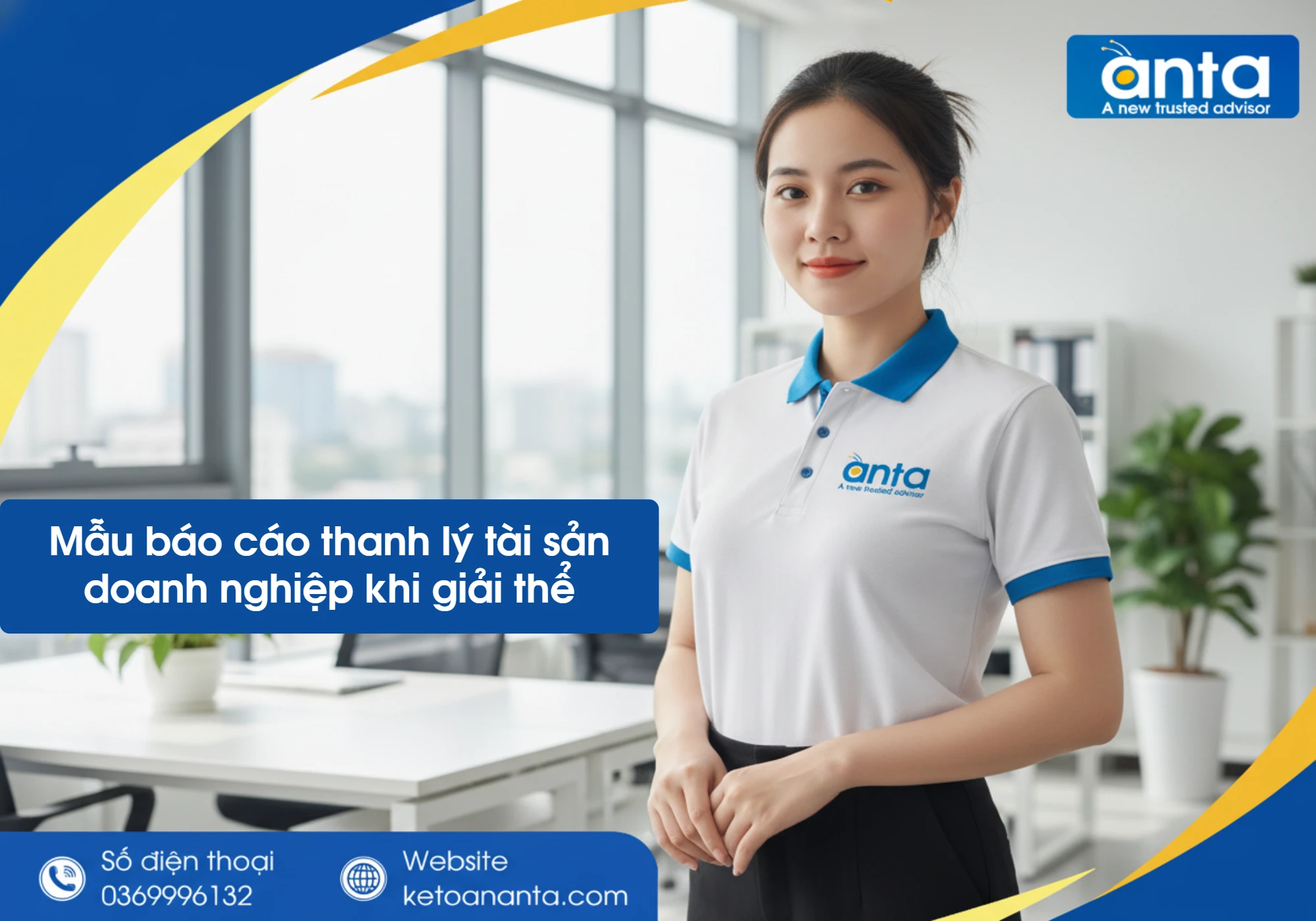 Mẫu báo cáo thanh lý tài sản doanh nghiệp khi giải thể