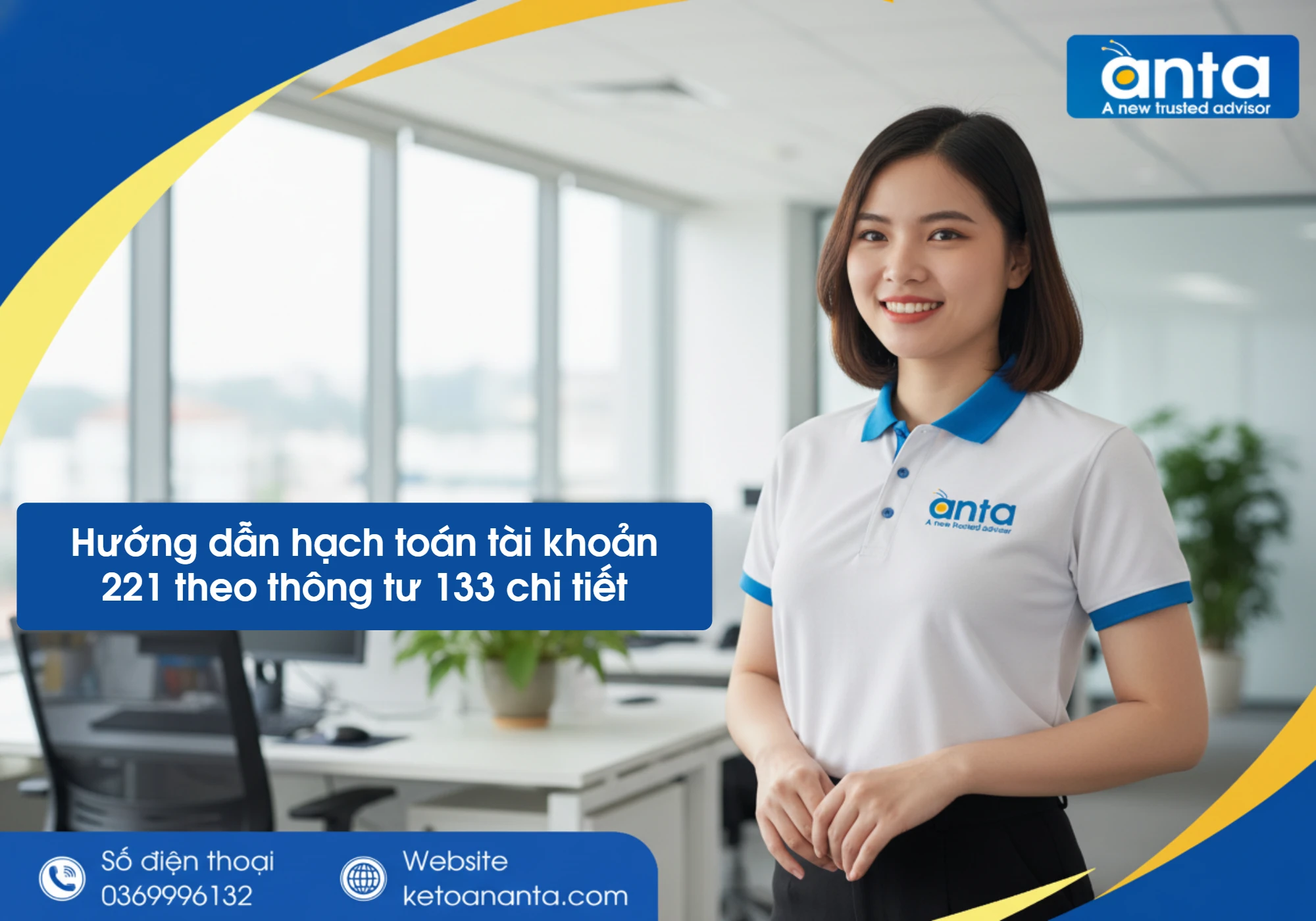 Hướng dẫn hạch toán tài khoản 221 theo thông tư 133 chi tiết