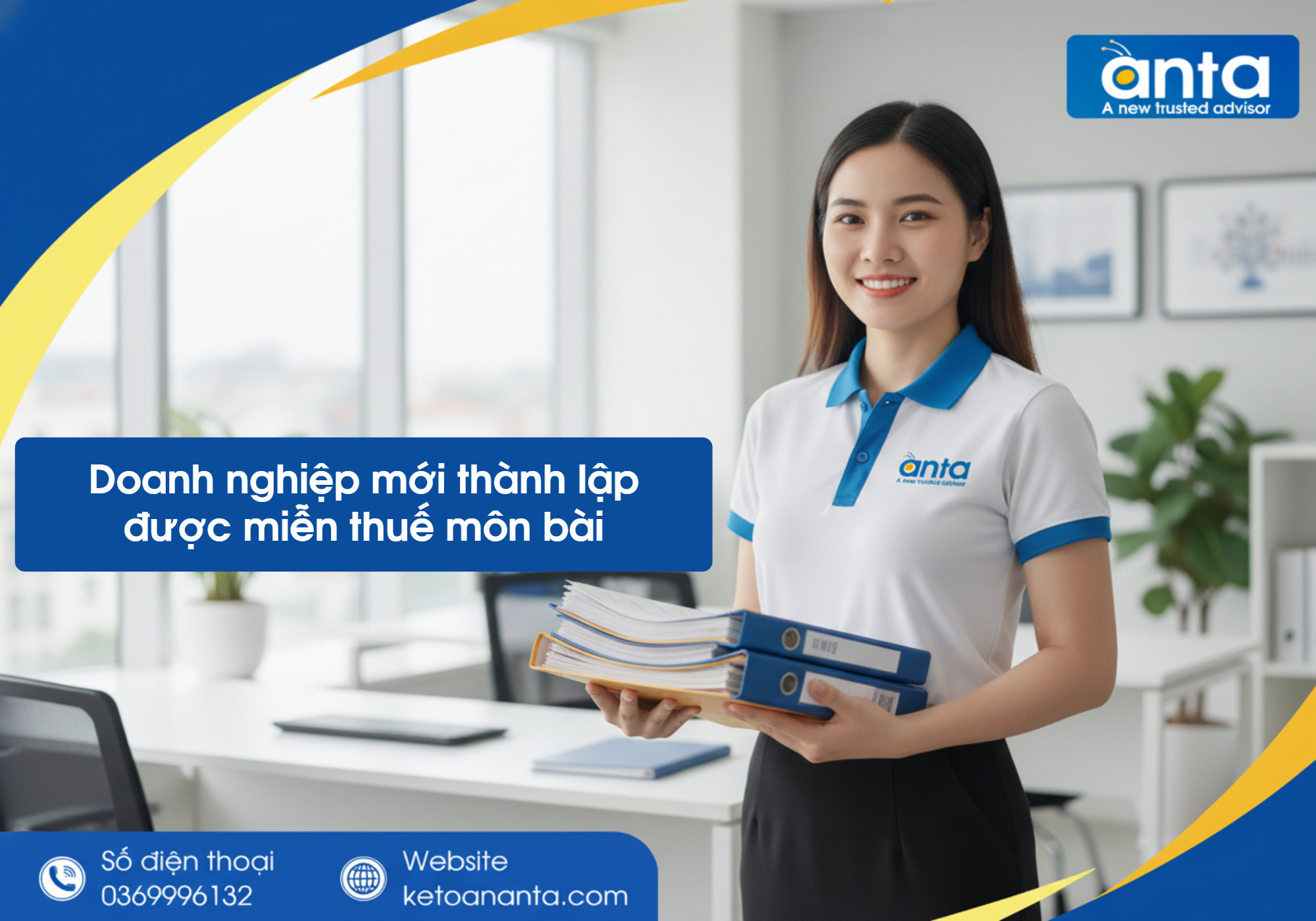 Doanh nghiệp mới thành lập được miễn thuế môn bài