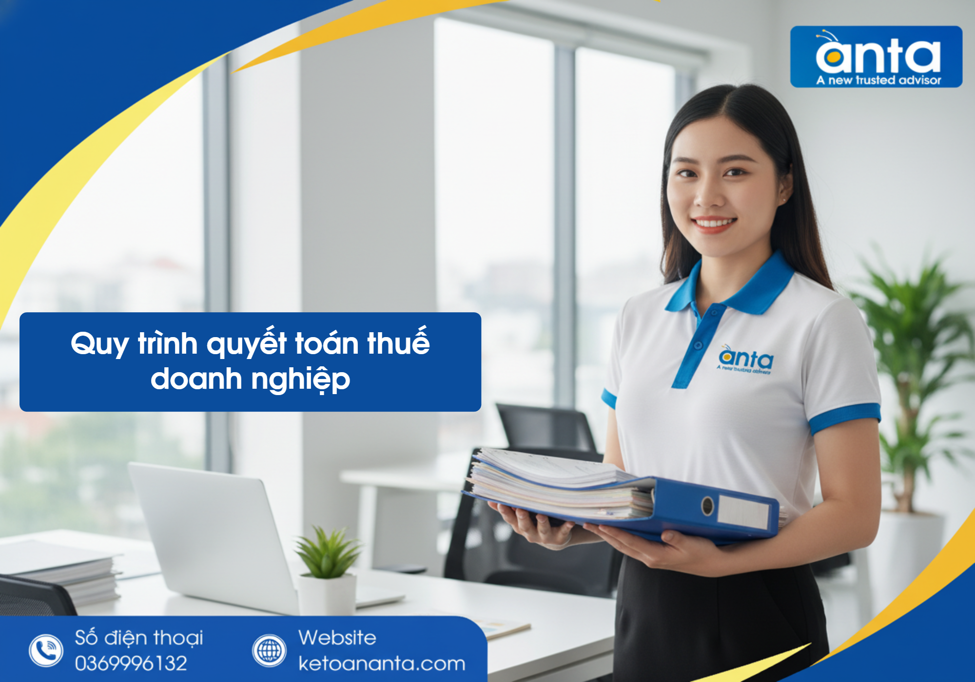 Quy trình quyết toán thuế doanh nghiệp
