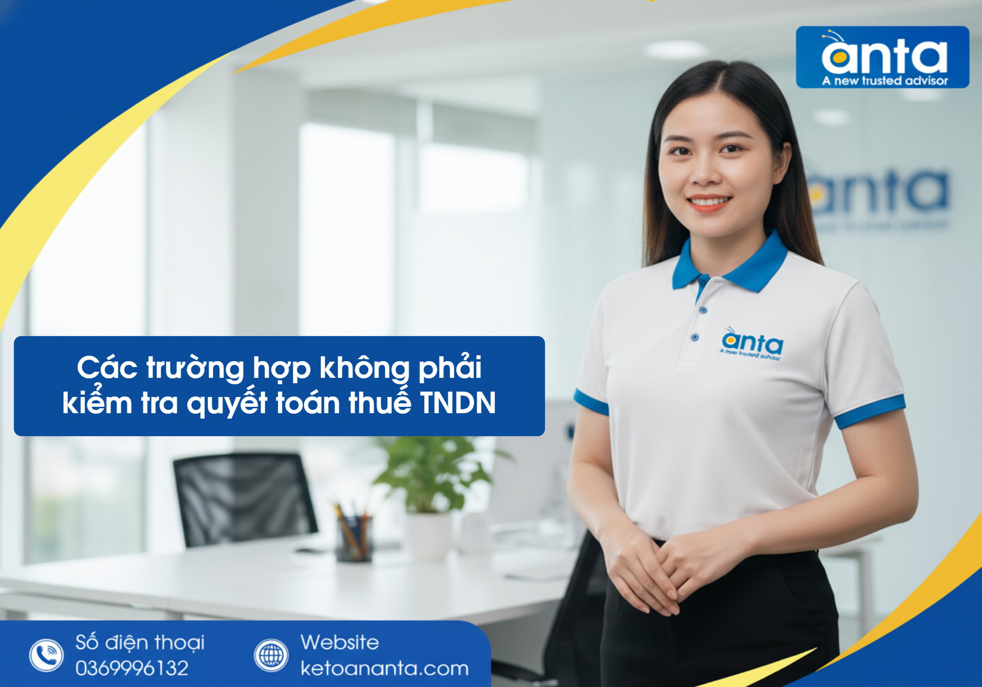 Các trường hợp không phải kiểm tra quyết toán thuế TNDN