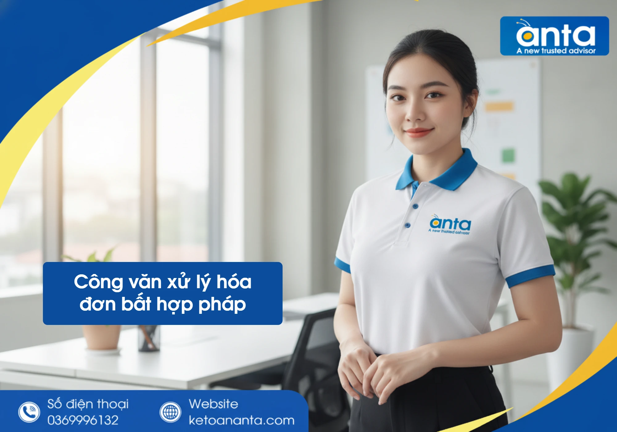 Công văn xử lý hóa đơn bất hợp pháp