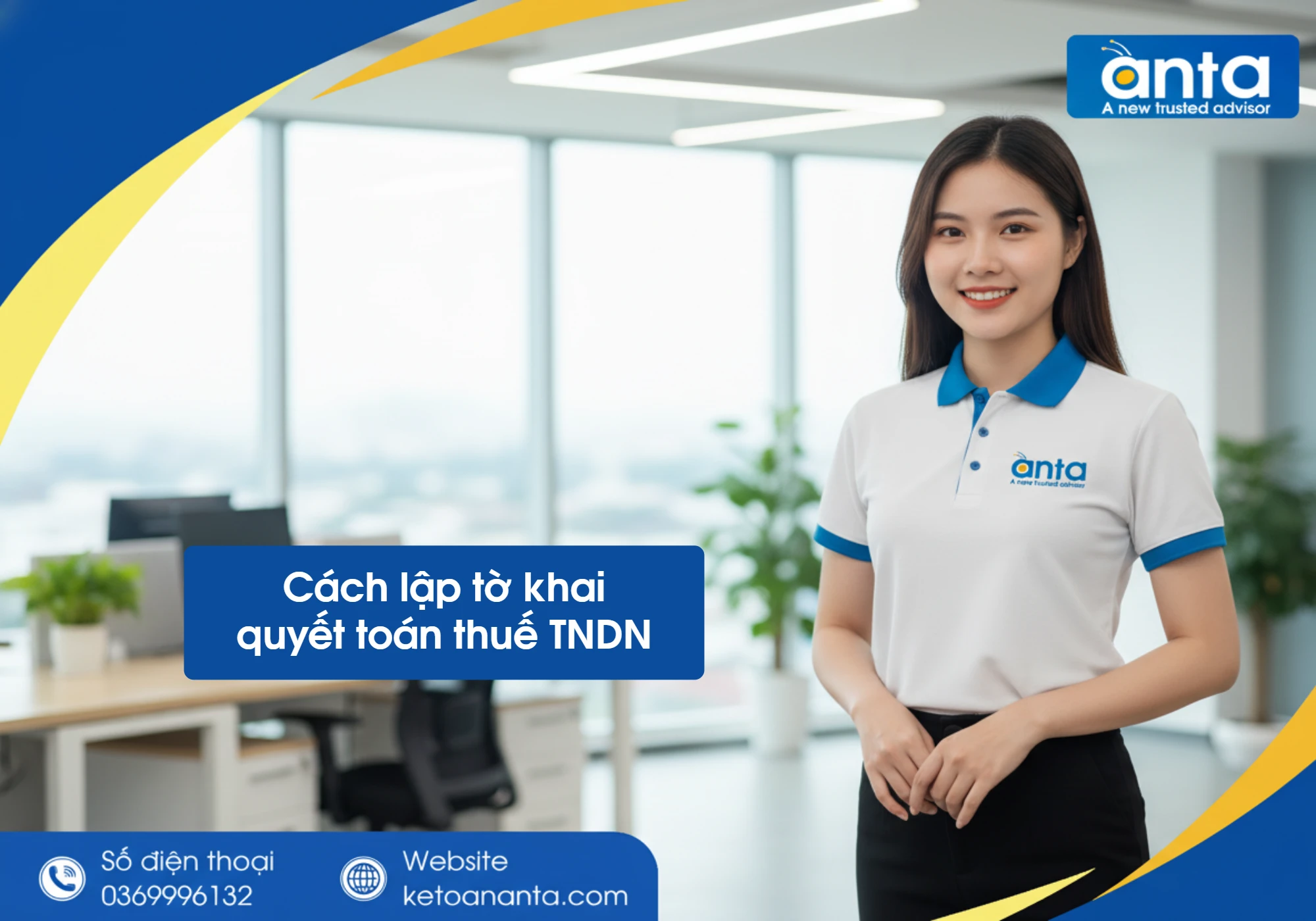 Cách lập tờ khai quyết toán thuế TNDN