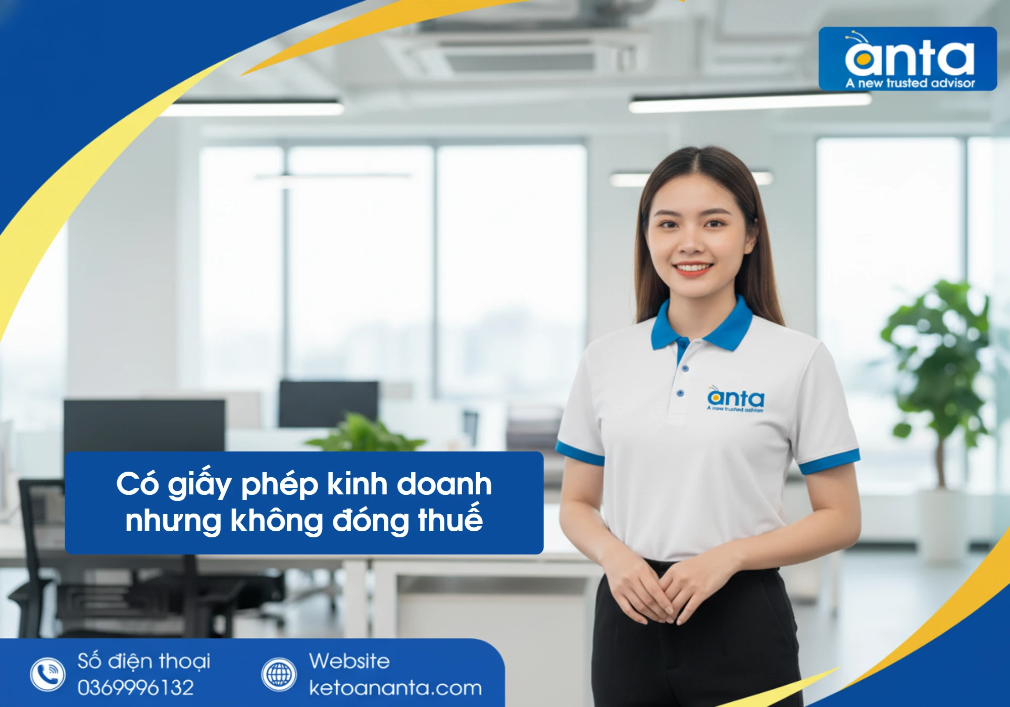 Có giấy phép kinh doanh nhưng không đóng thuế